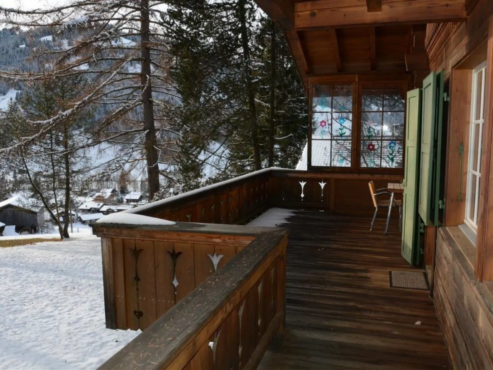 Les Erables, Chalet-Outside
