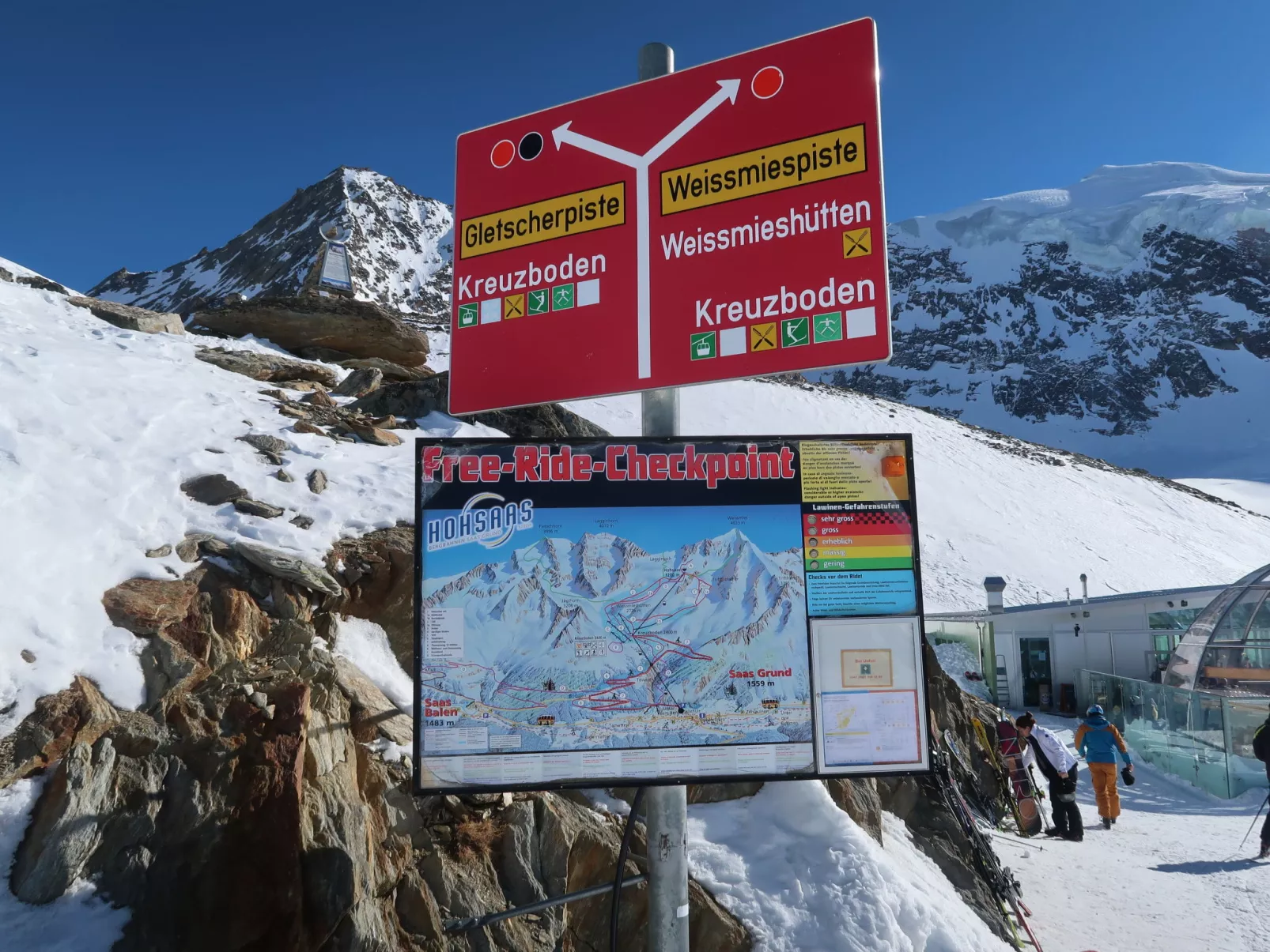 Cresta di Saas-Area