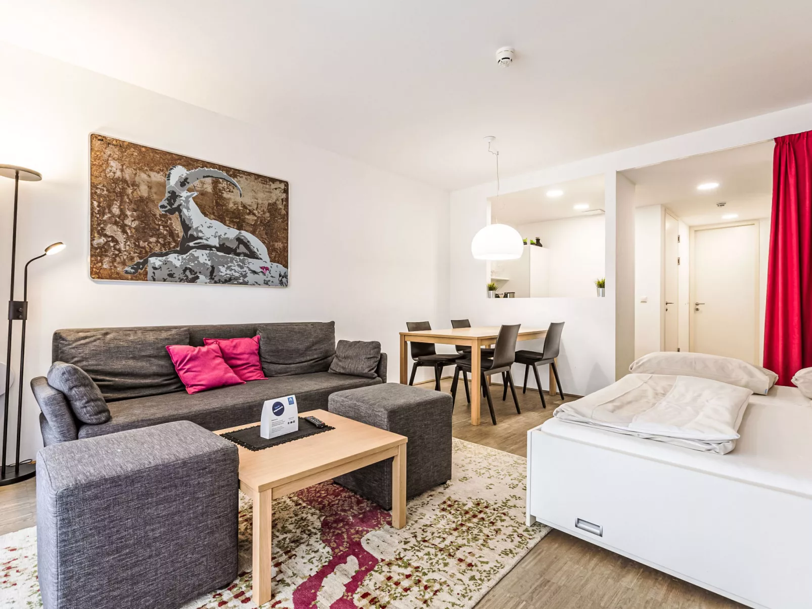 Mit 1 Schlafzimmer & Saunabereich