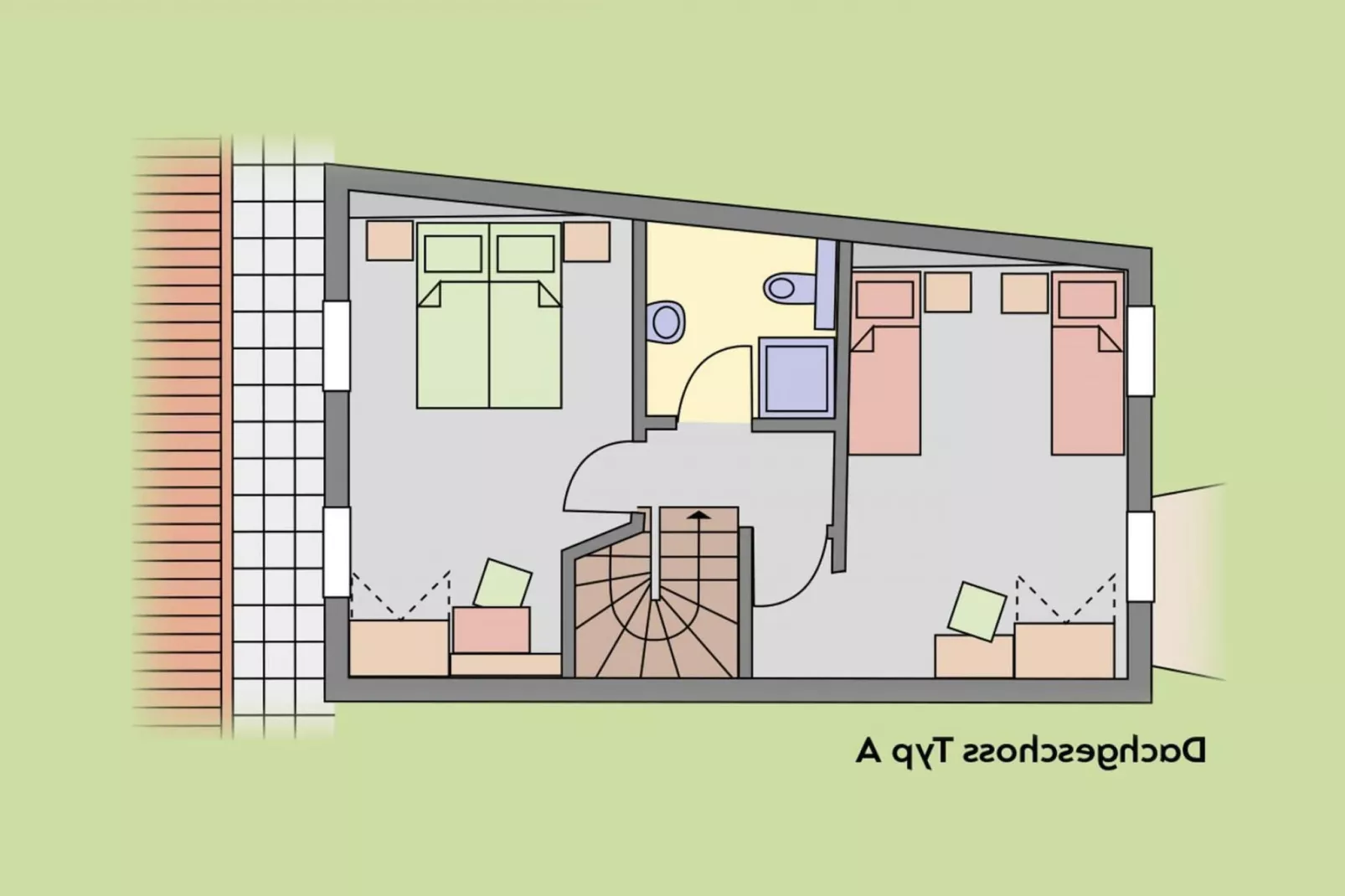 Typ A ca90-97qm-Indoor