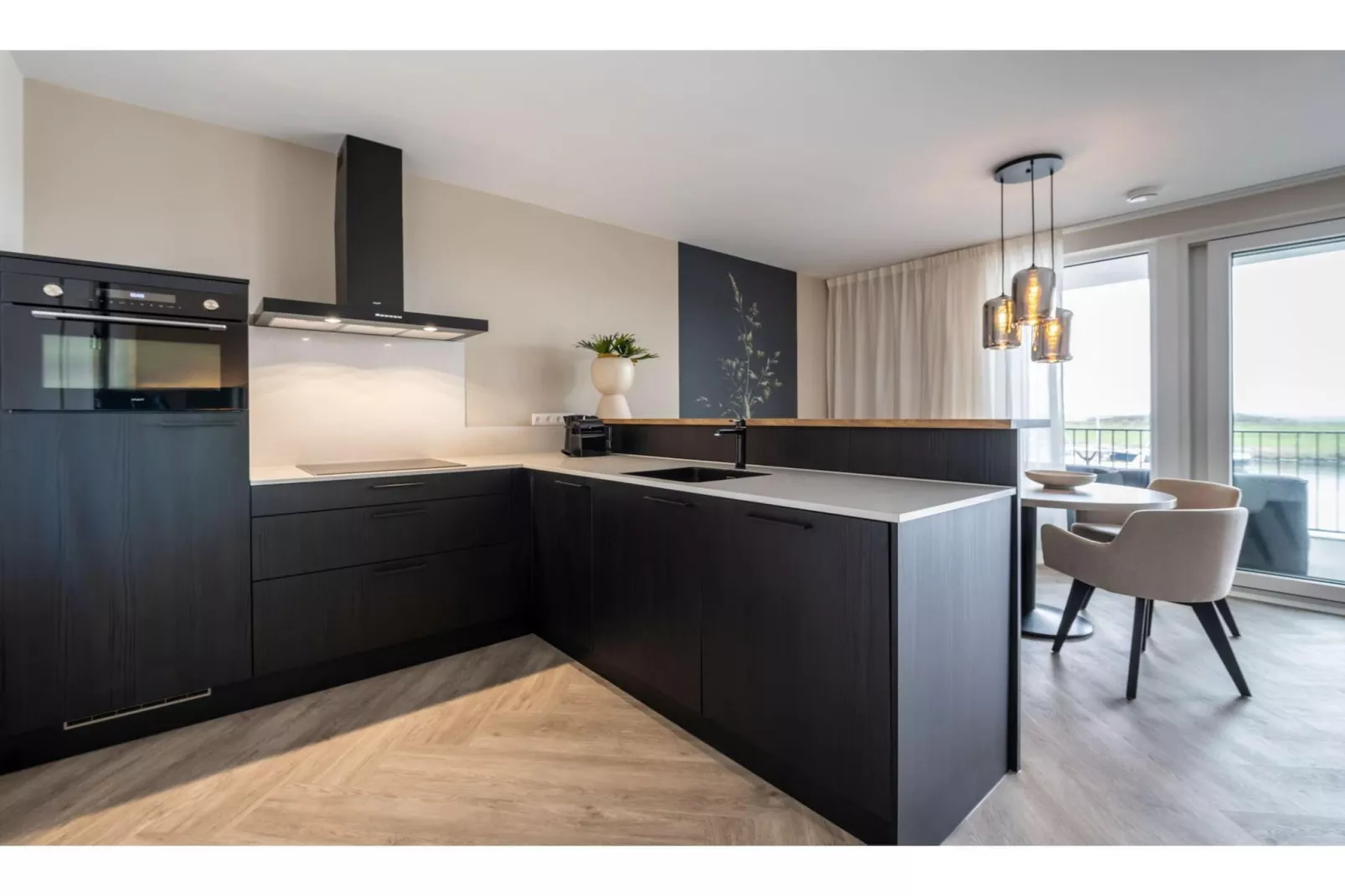 Harbour Loft1J-havenzicht-Kitchen