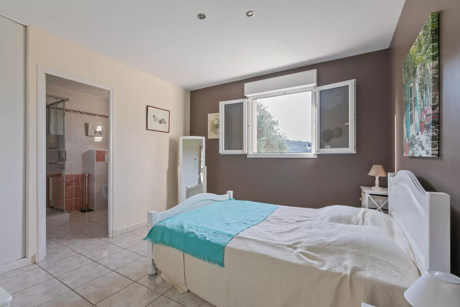 House in the south of France with private pool-Bedroom