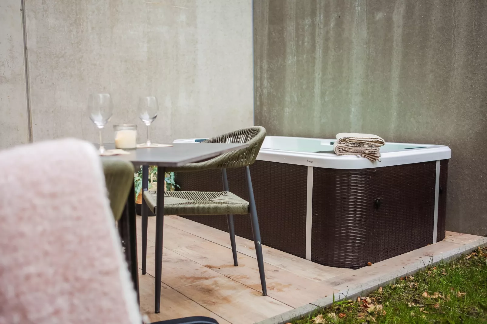 Be Durbuy-Terrassenbalkon