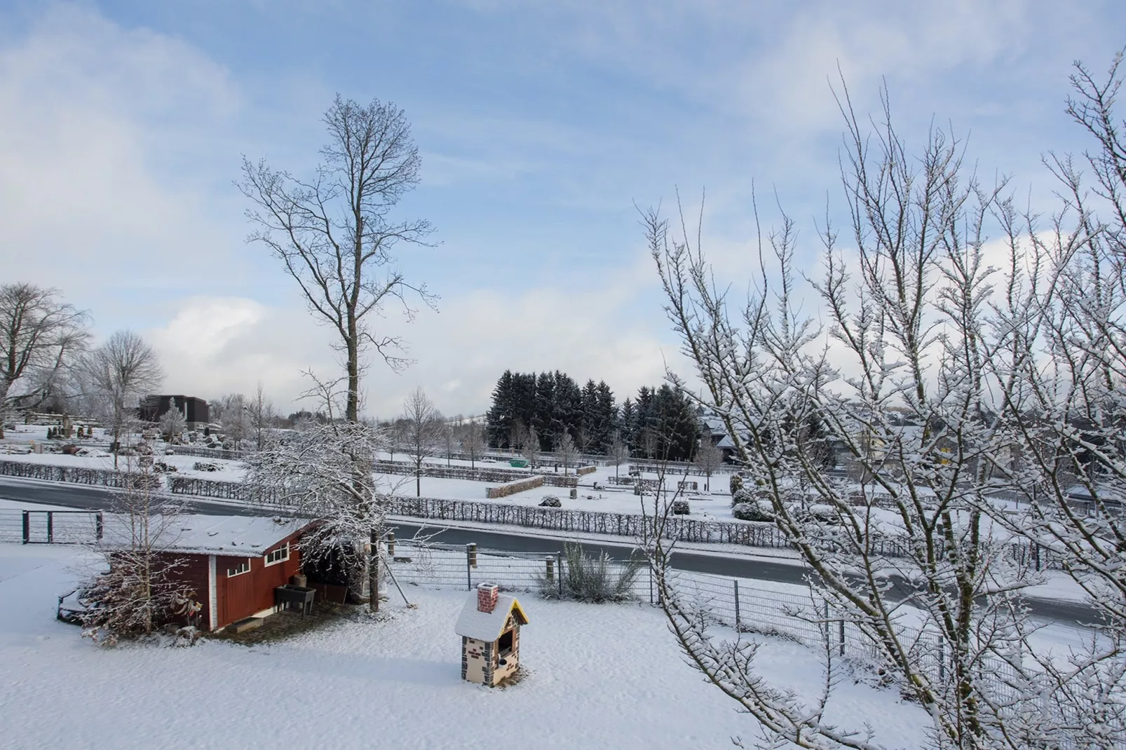 Am Südhang Wohnung 27-View winter