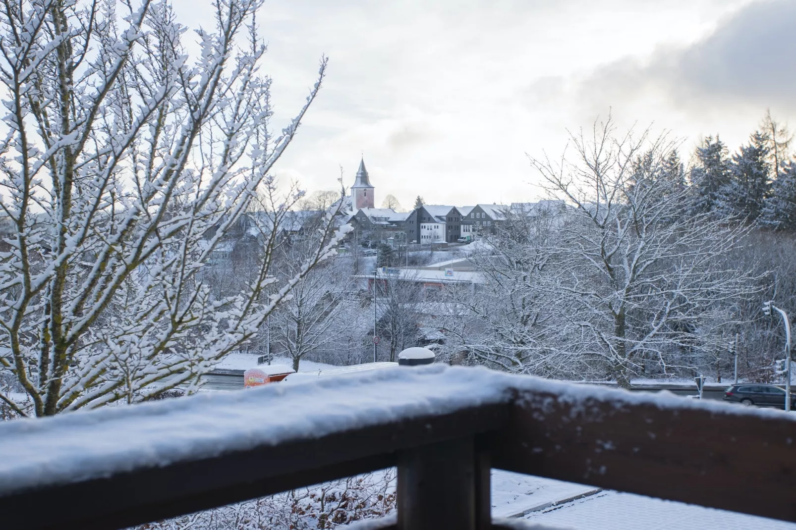 Am Südhang Wohnung 28-View winter