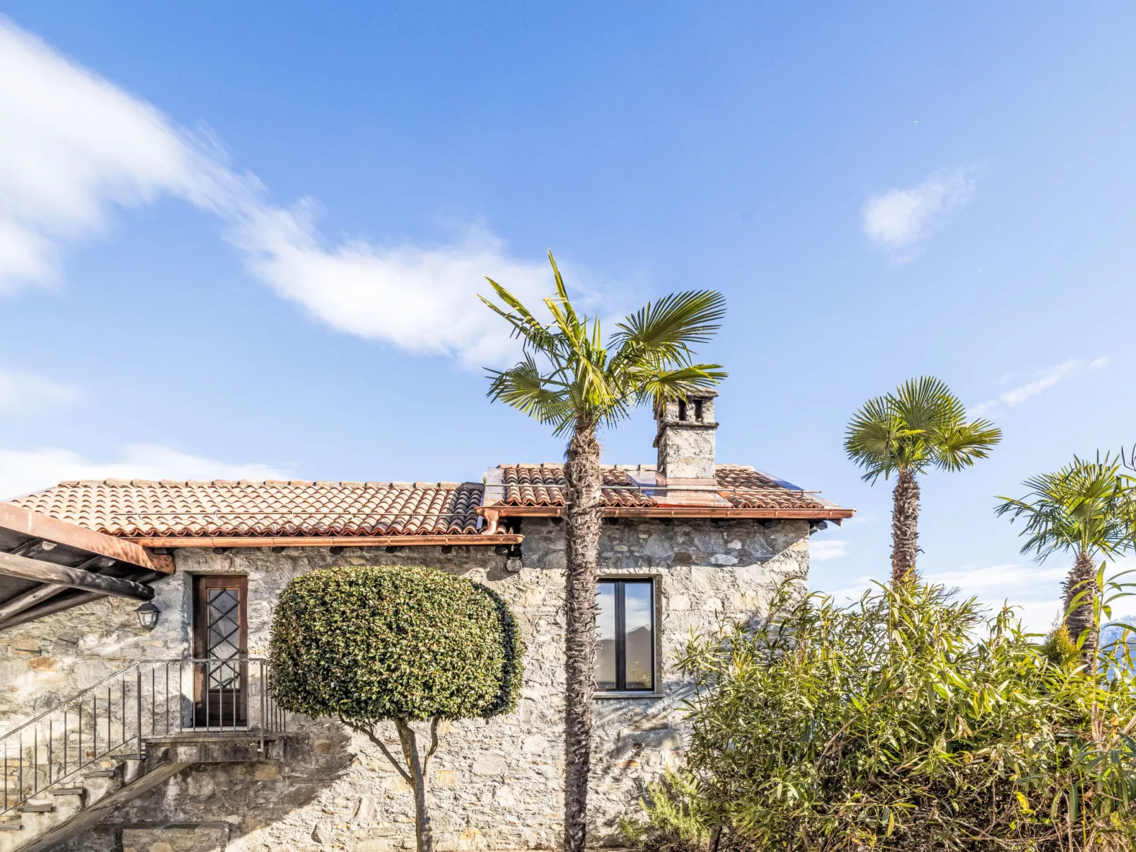Palm Cottage-Draußen