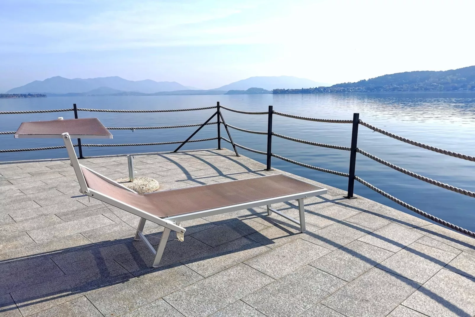 Residence Antico Verbano Meina-Trilo 6-Aussicht Sommer