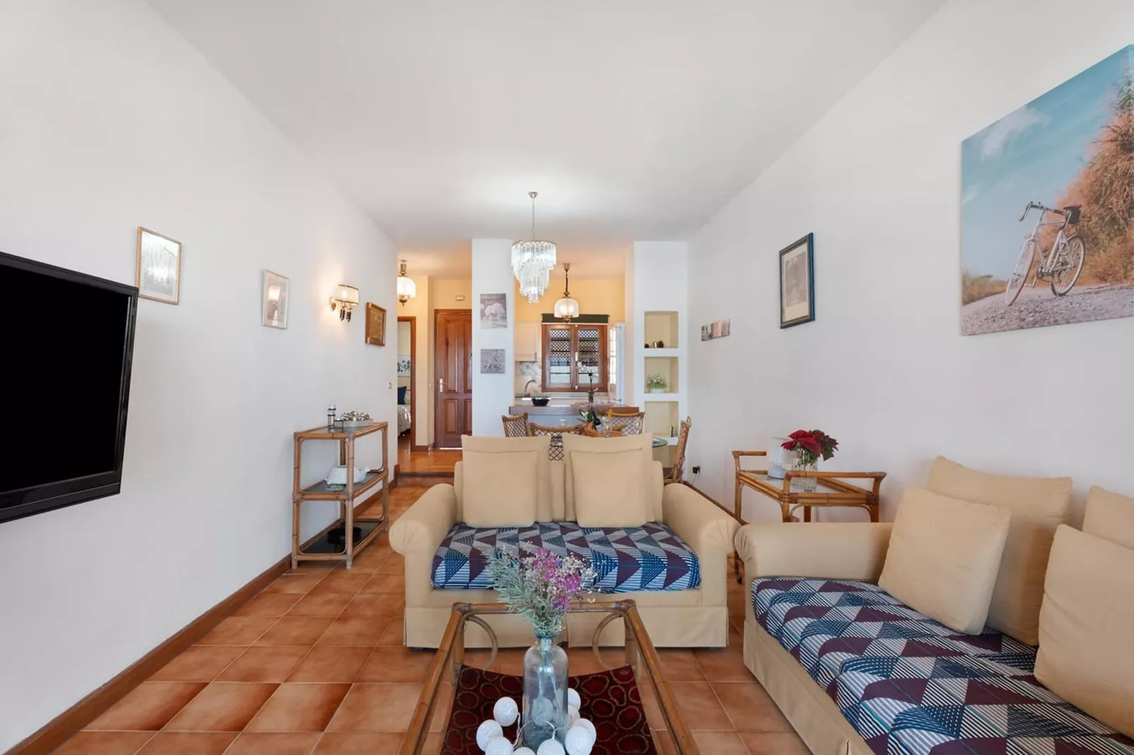 El Poblado Marinero Sea View-Living room