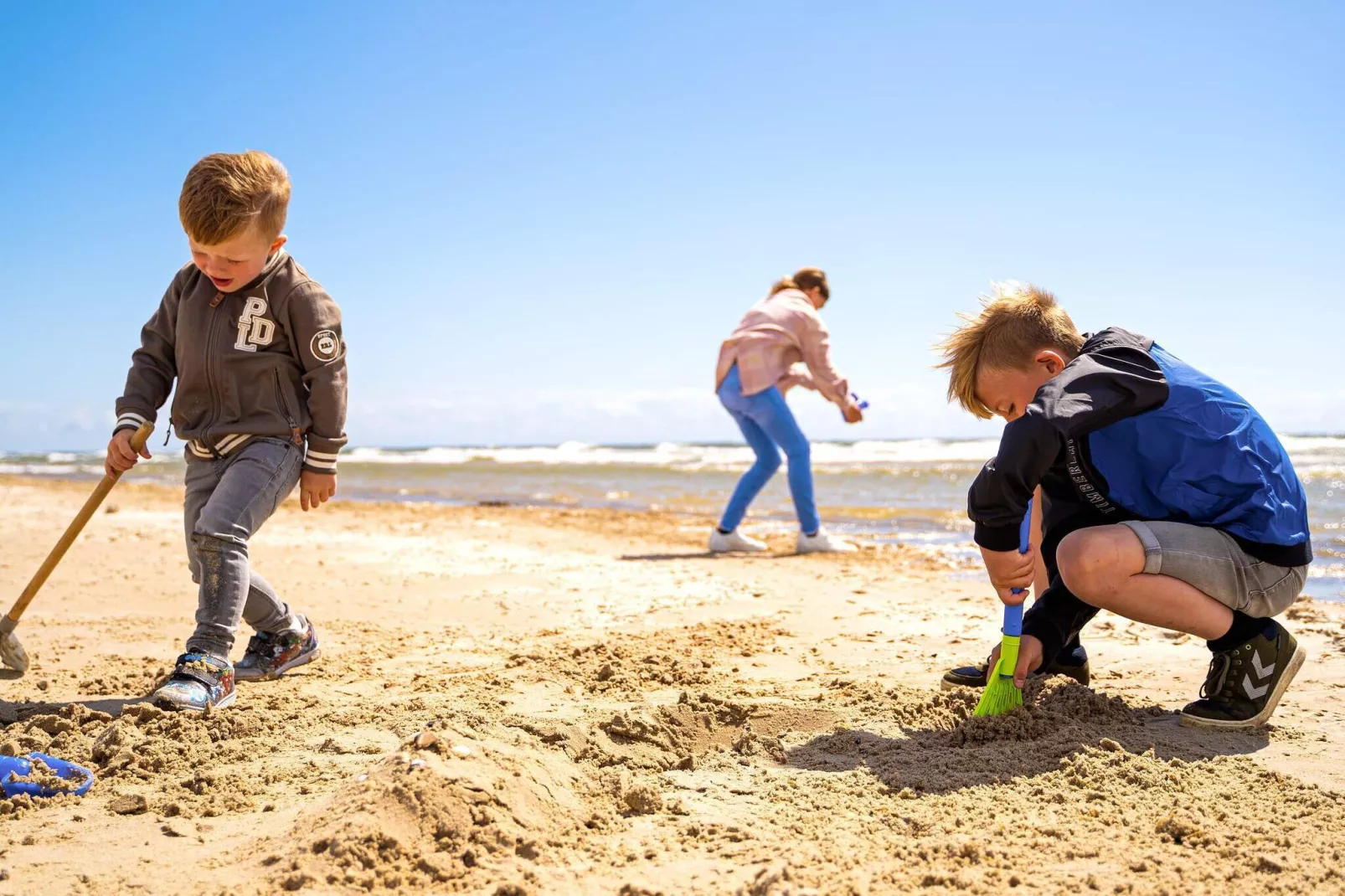 Maison de vacances pour 4 dans un parc de vacances a Blåvand-Extérieur