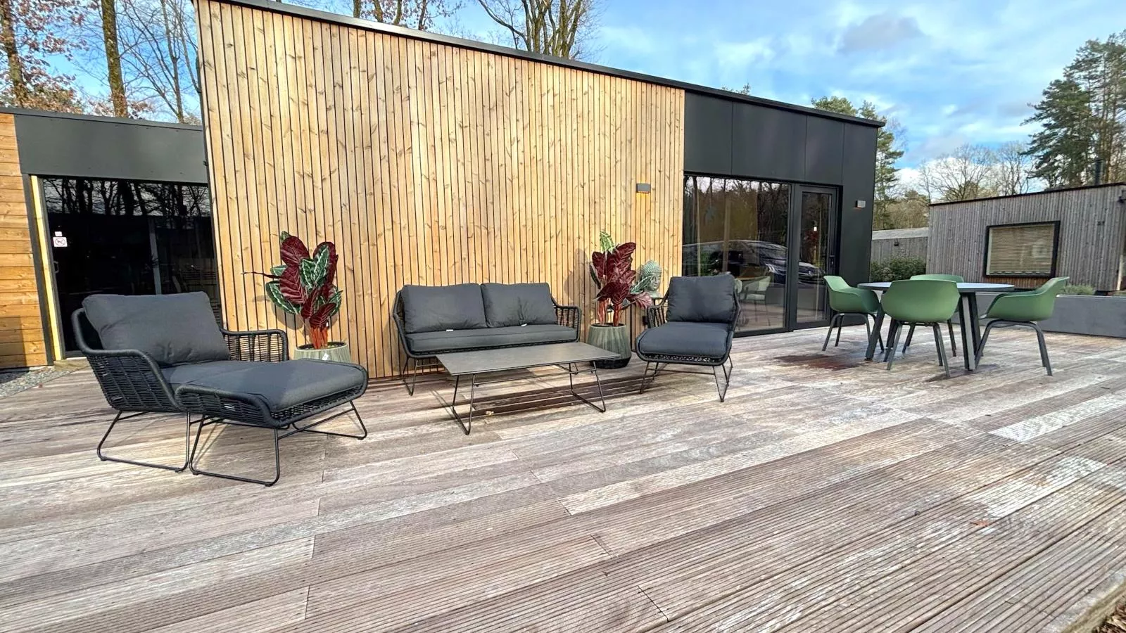 Zen en Zoet-Terrassenbalkon