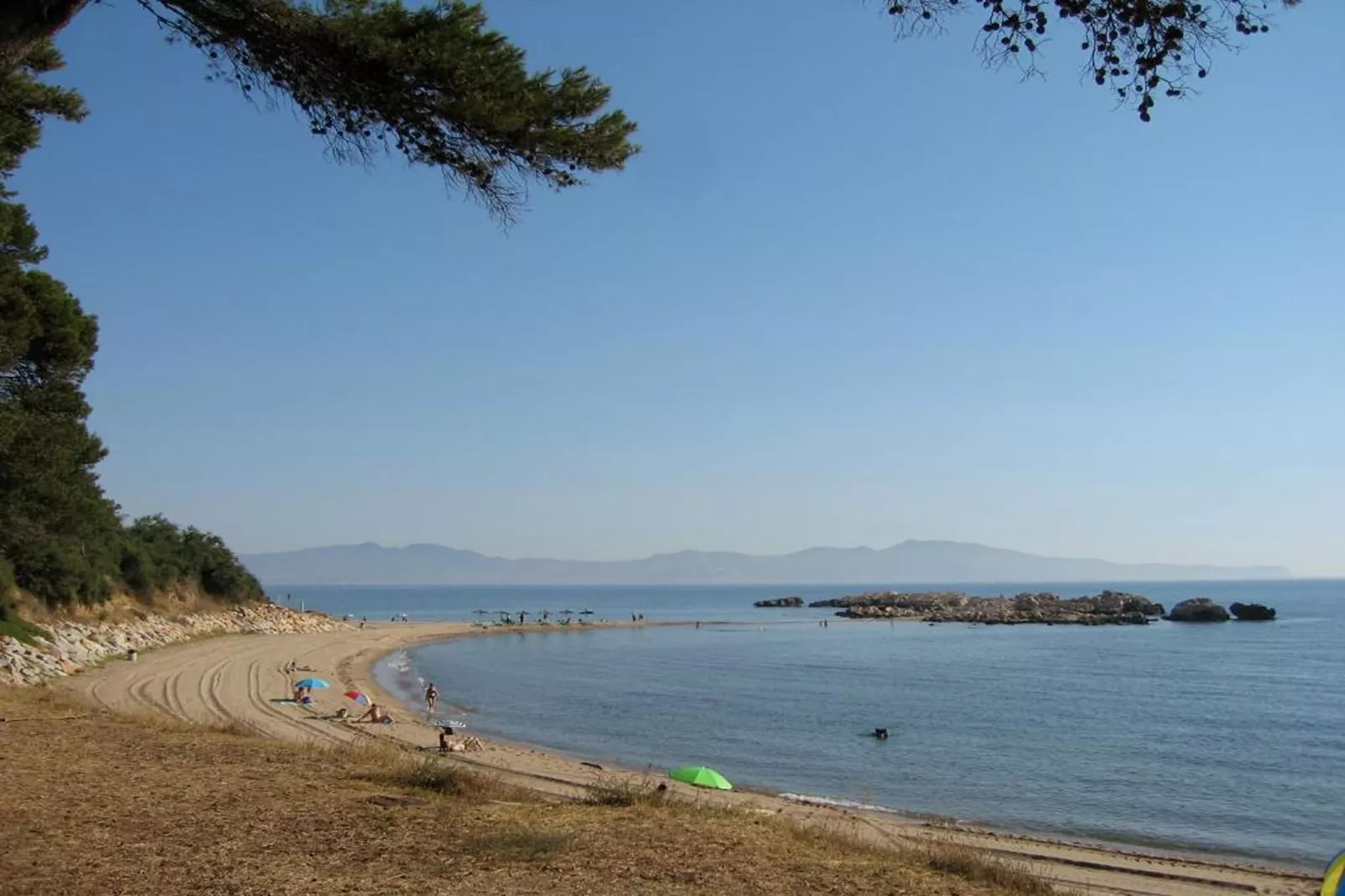 L' Escala trasero T24-Gebiete Sommer 1 km
