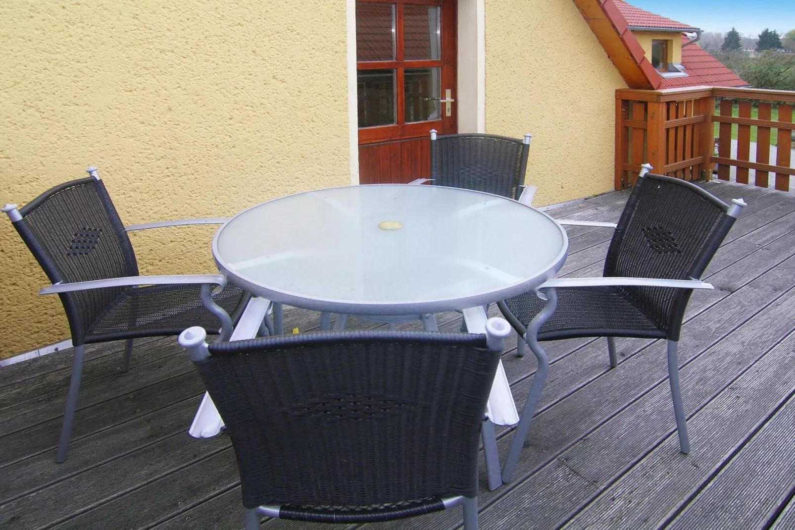 Ferienwohnung in Beetzseeheide-Terrace balcony