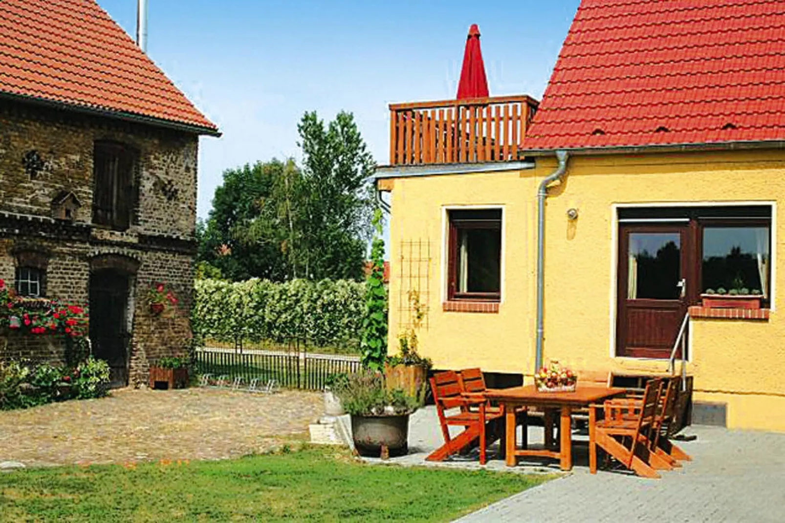 Ferienwohnung in Beetzseeheide-Exterior summer
