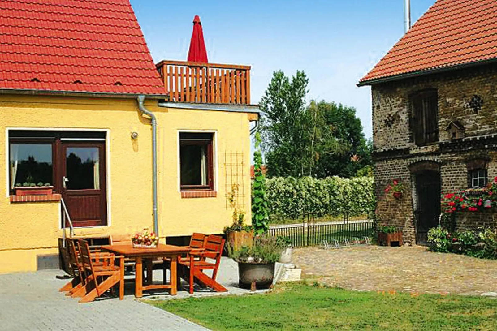 Ferienwohnung in Beetzseeheide-Exterior summer
