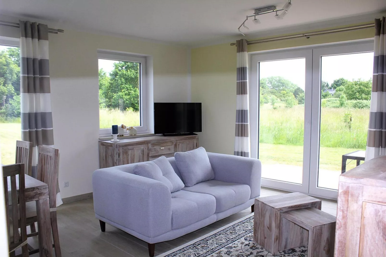 Doppelhaushälfte Breetzer Boddentraum Vieregge-Living room