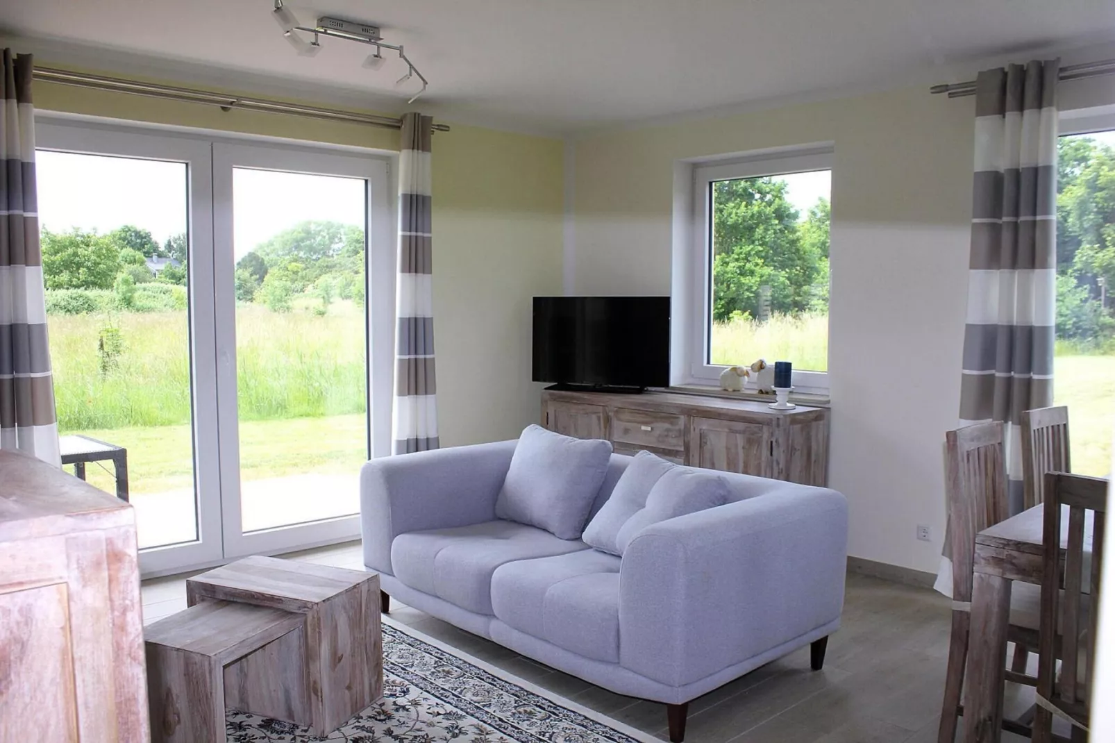 Doppelhaushälfte Breetzer Boddentraum Vieregge-Living room