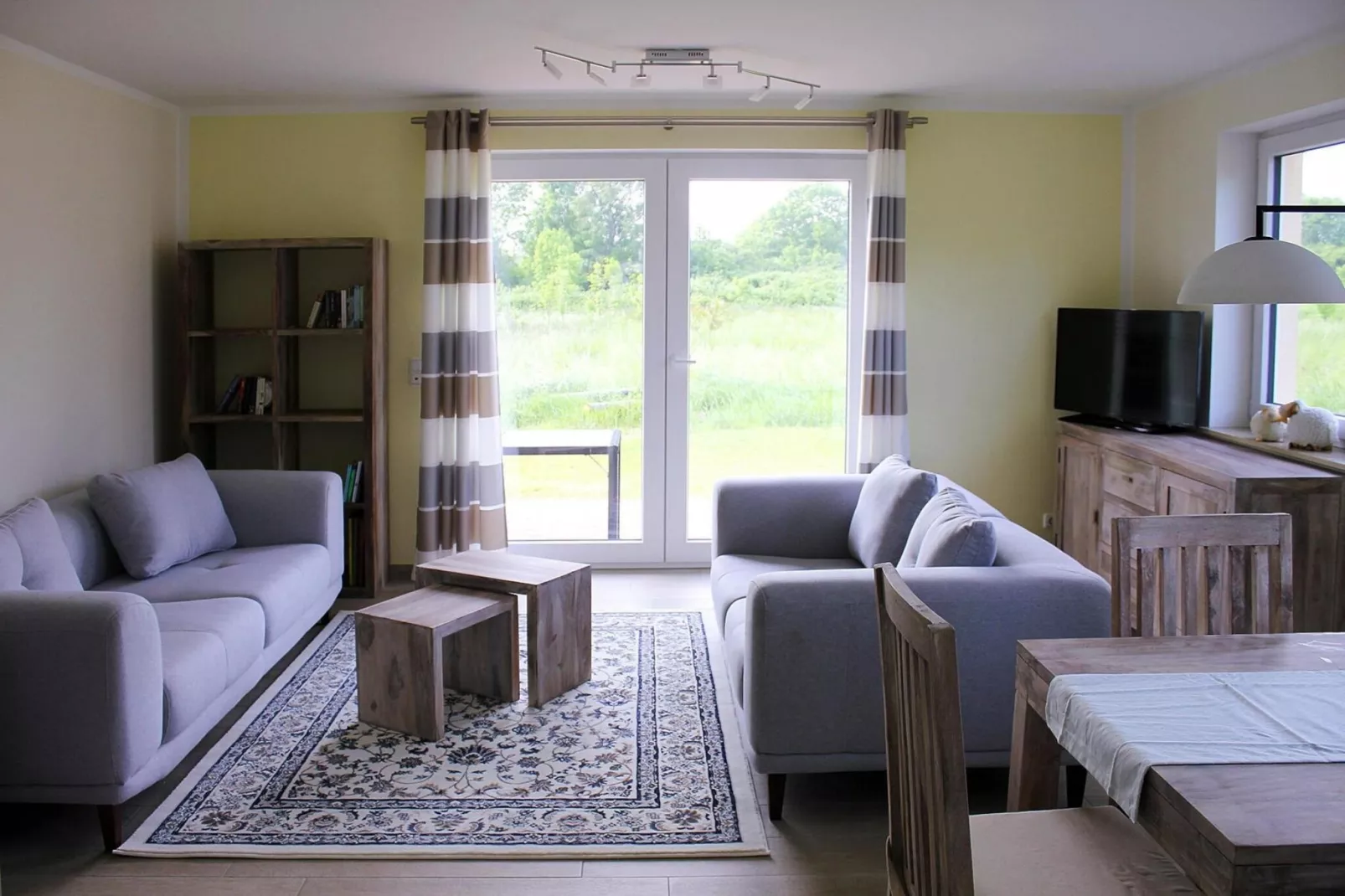Doppelhaushälfte Breetzer Boddentraum Vieregge-Living room