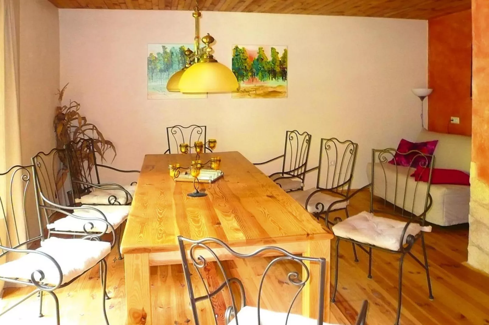 Holiday flats Forellenhof Dabo // Typ C 7 Pers 95 qm-Dining room