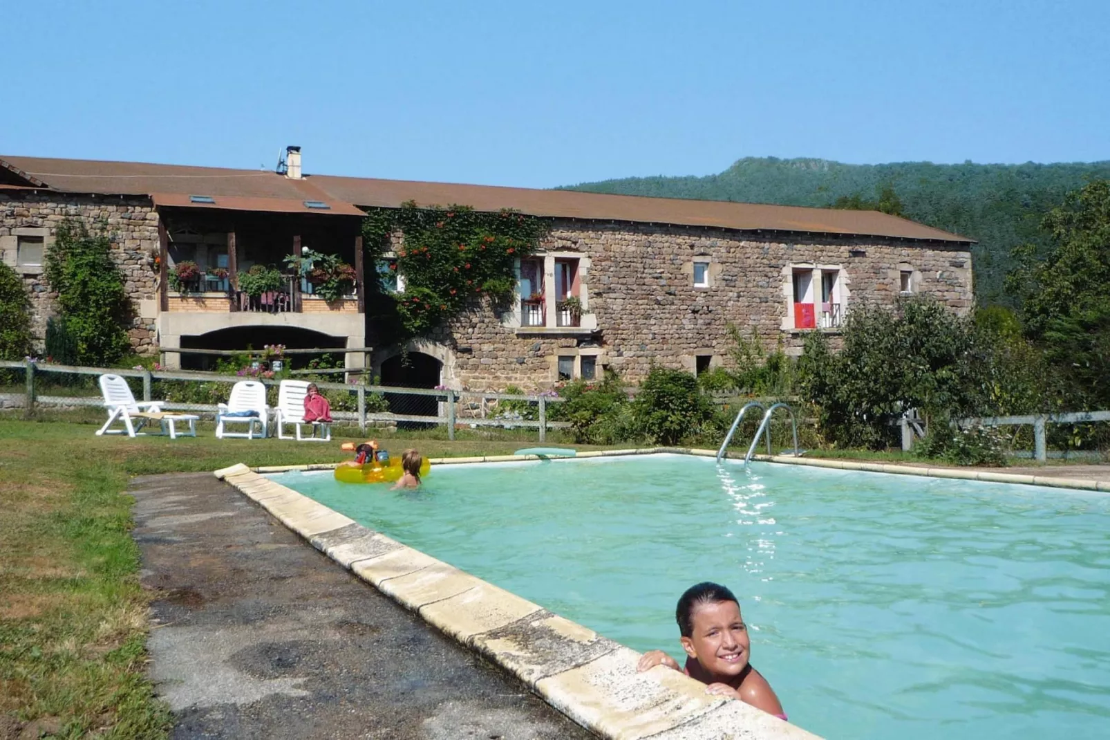 Ferienwohnung in Retournac-Pool