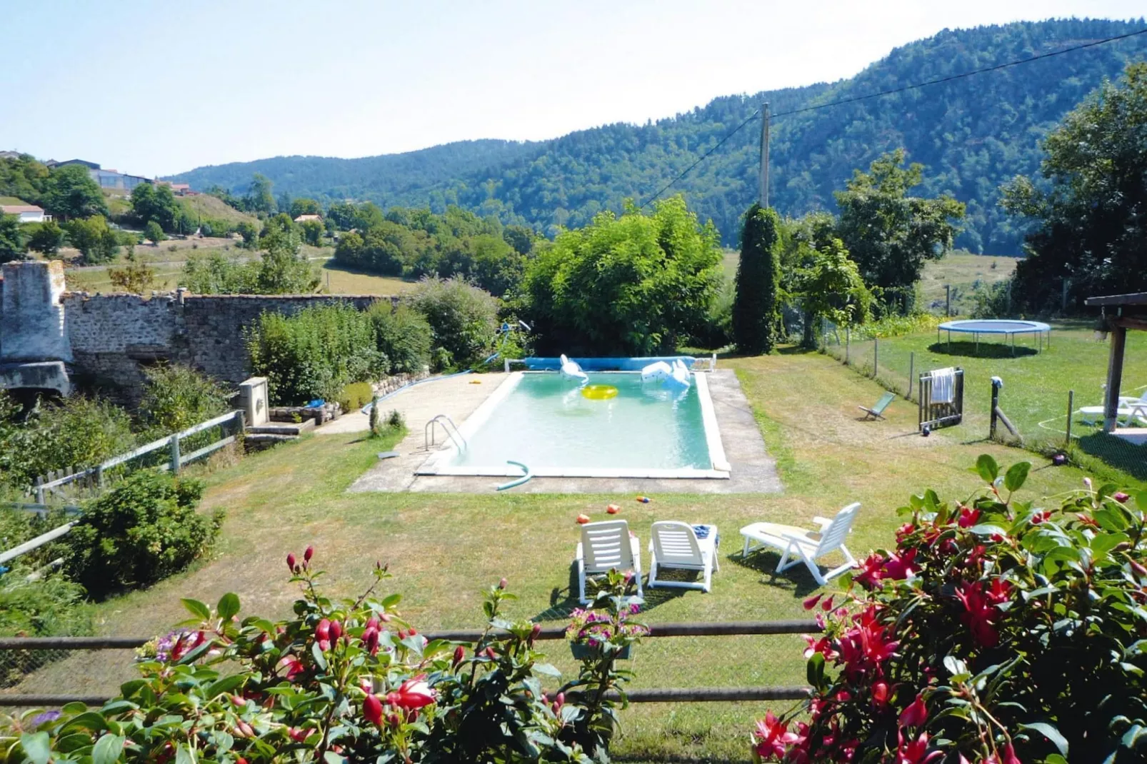 Ferienwohnung in Retournac-Pool