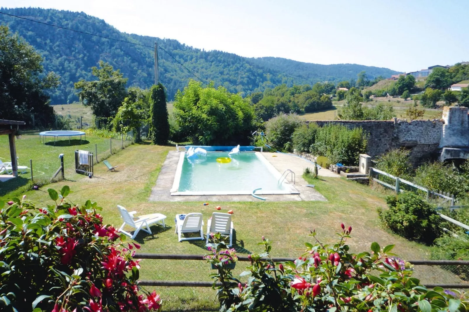 Ferienwohnung in Retournac-Pool