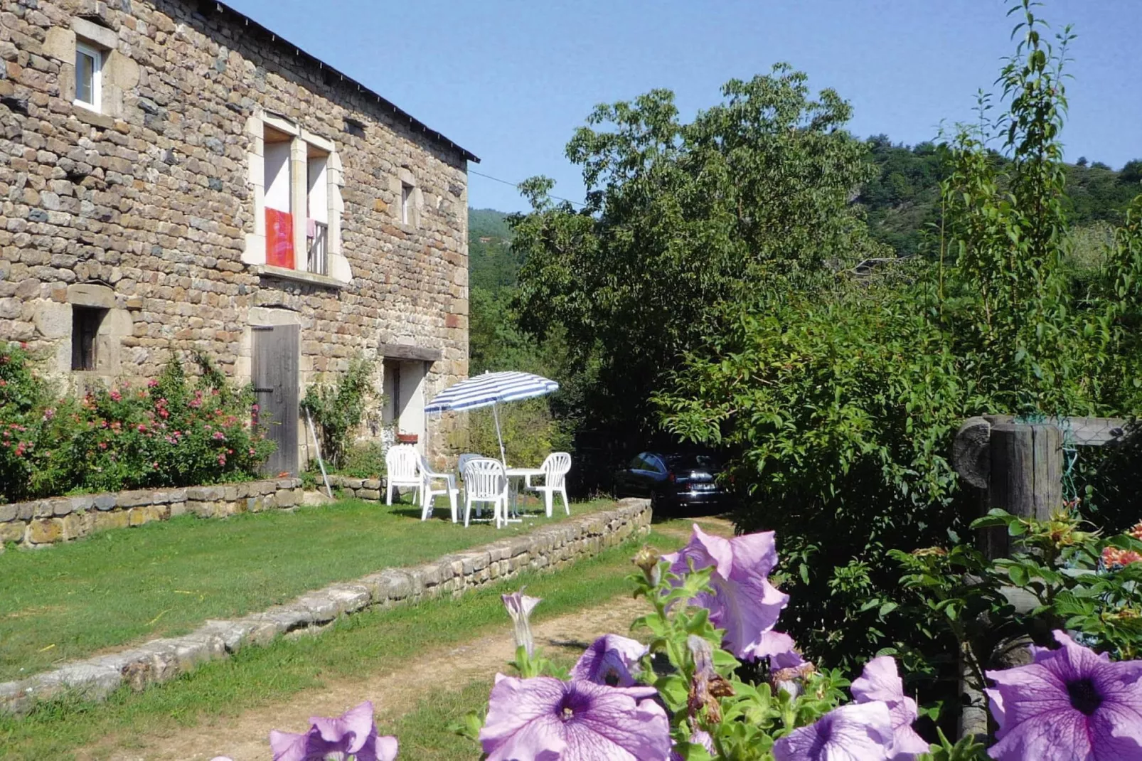 Ferienwohnung in Retournac-Exterior summer