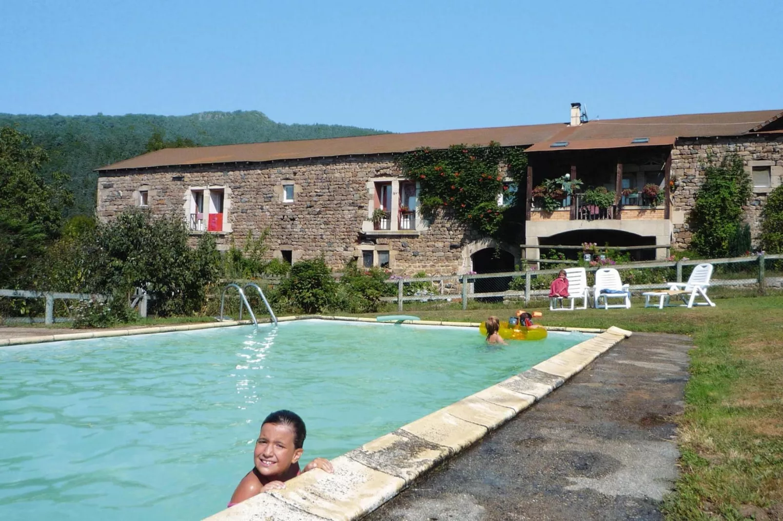 Ferienwohnung in Retournac-Pool