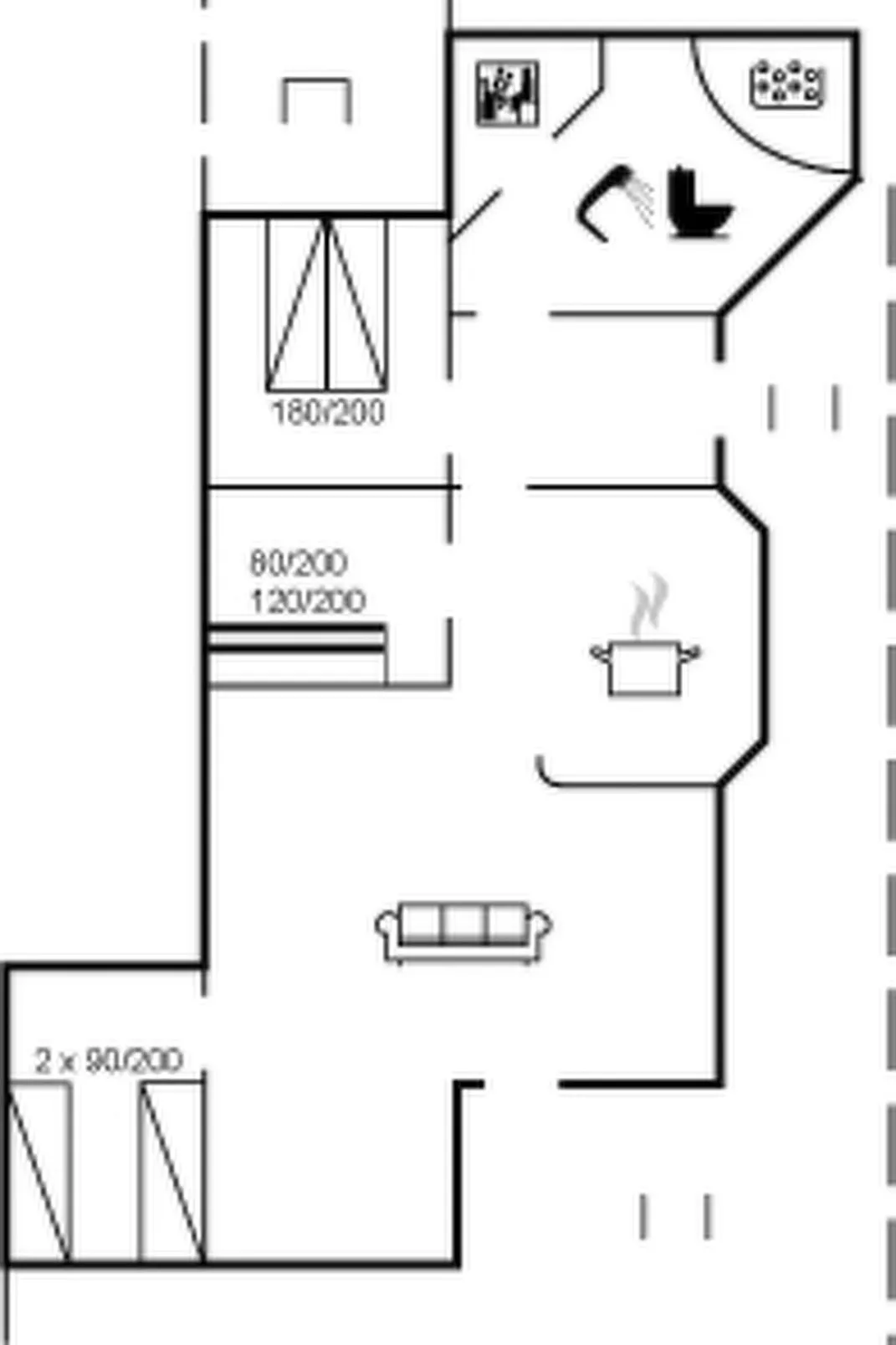 "Aasta" - 250m from the sea-Drinnen