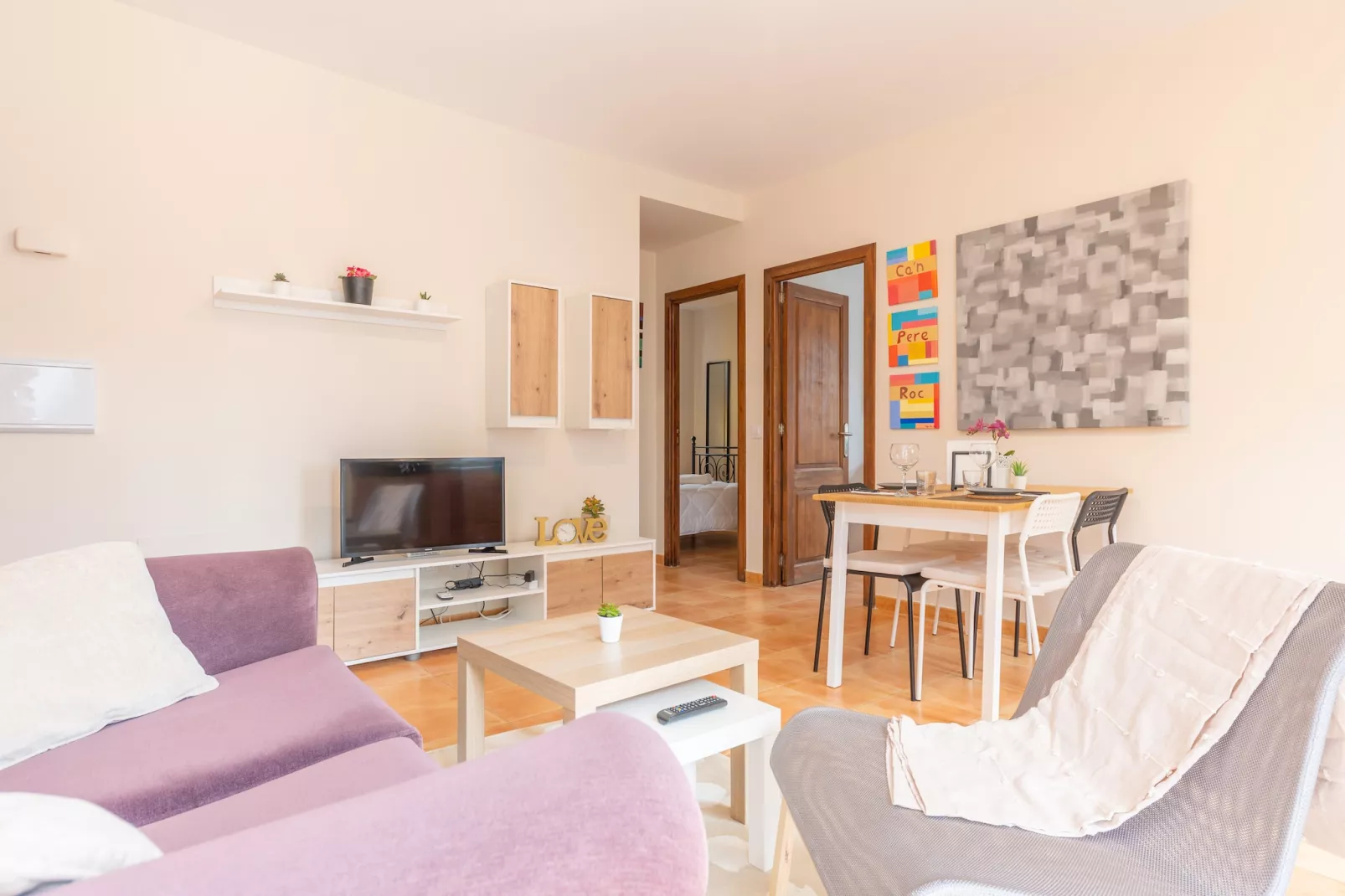 Ca'n Pere Roc-Living room