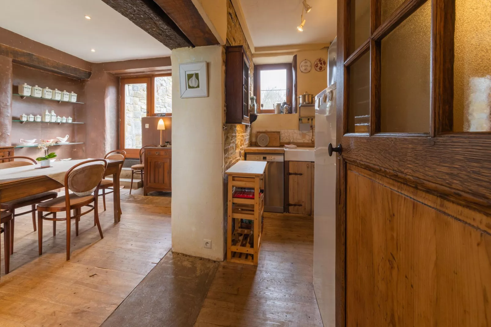 Ramelot gite carpe diem-Dining room