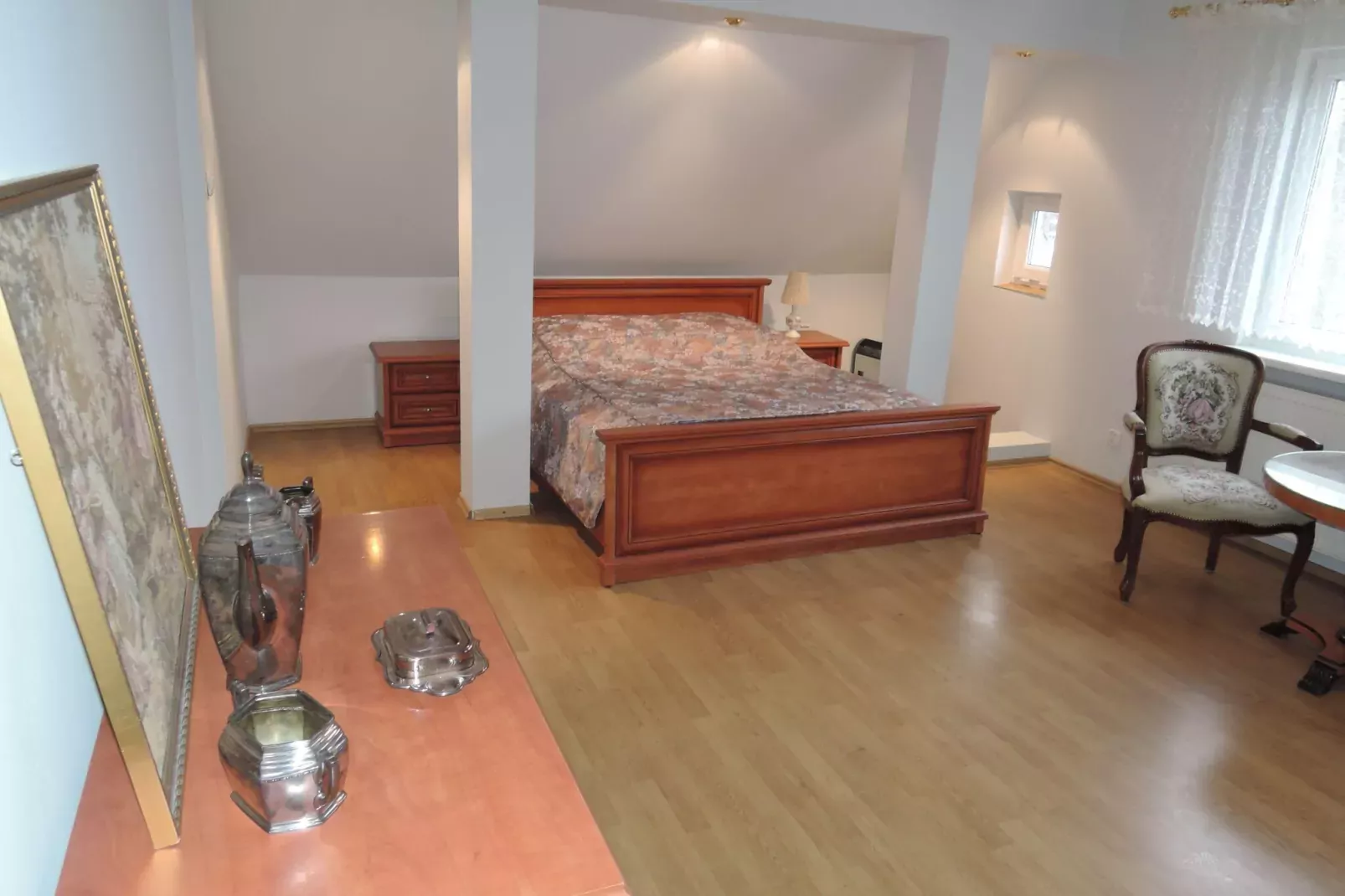 Red doored house Stepnica-Bedroom