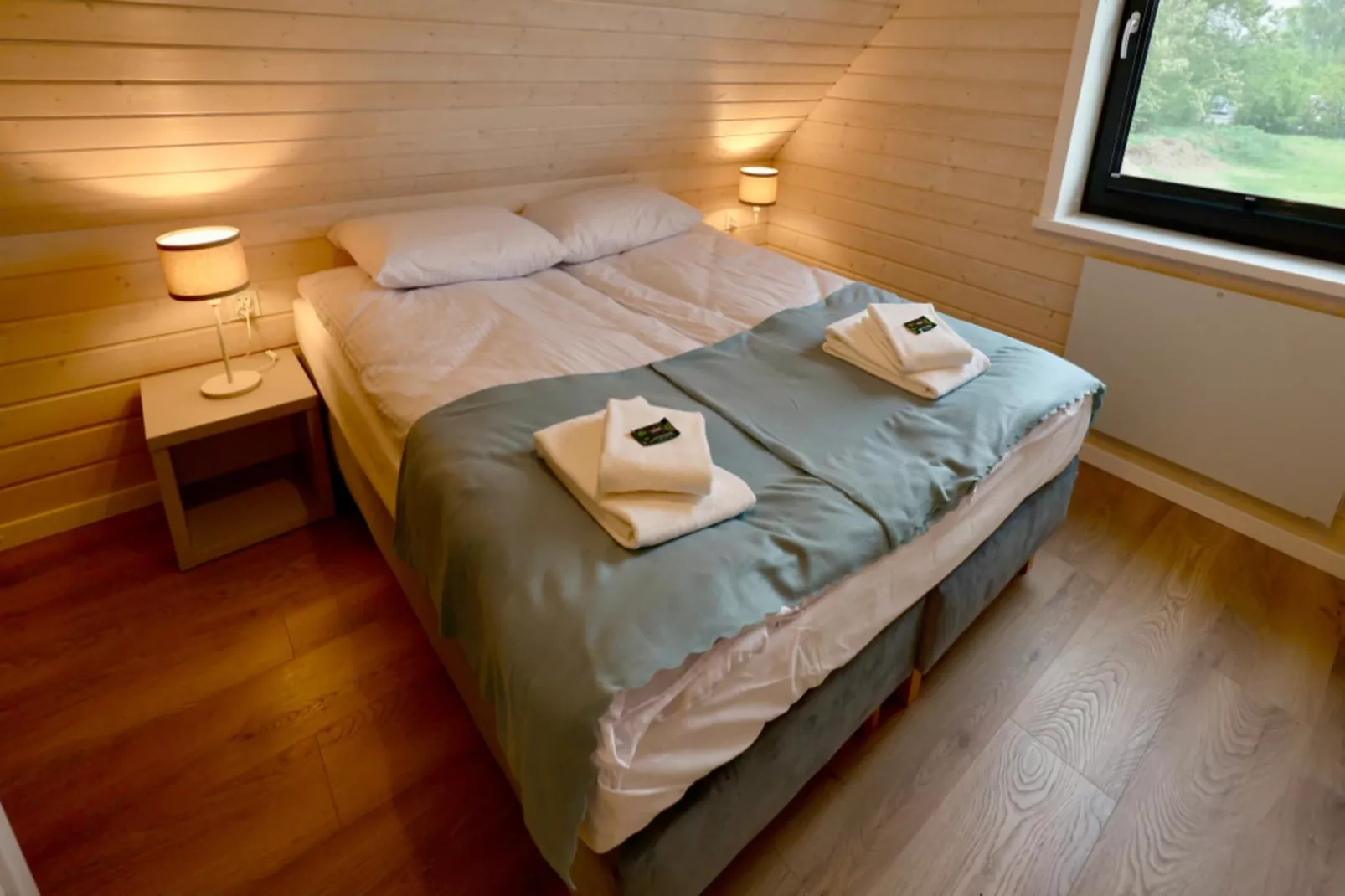 Połowa domu wakacyjnego przy plaży w Stepnicy-Bedroom