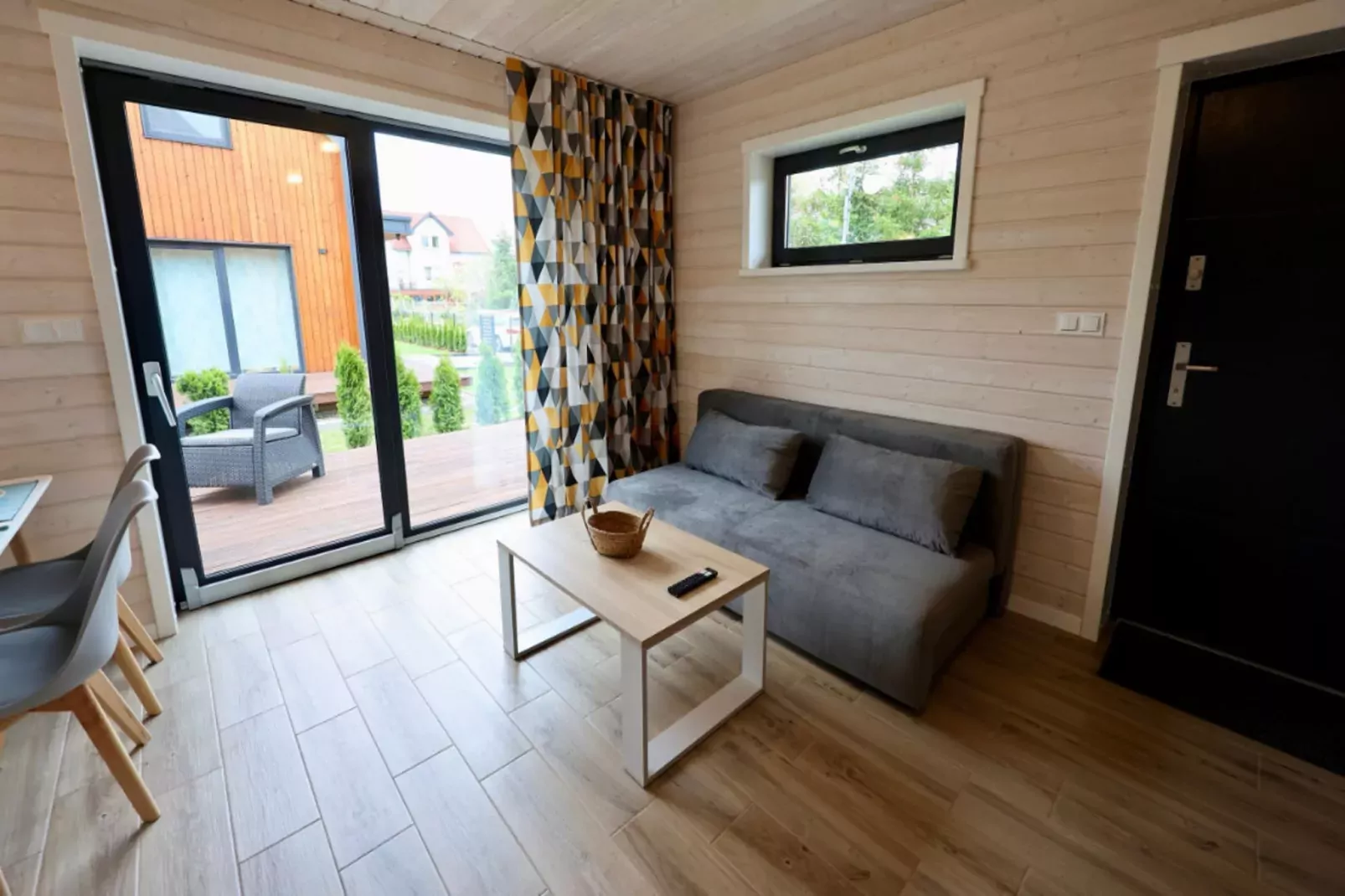 Połowa domu wakacyjnego przy plaży w Stepnicy-Living room