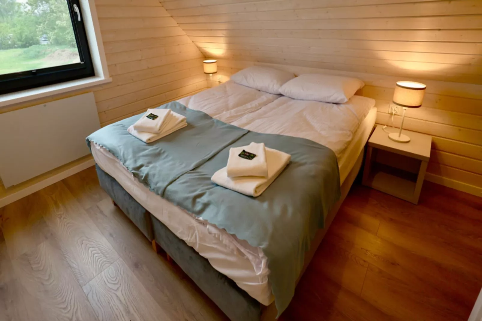 Połowa domu wakacyjnego przy plaży w Stepnicy-Bedroom