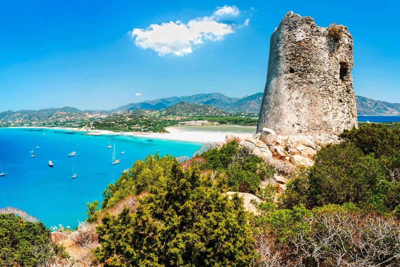 Residence le Fontane  Villasimius Trilo 6 Pers-Water view