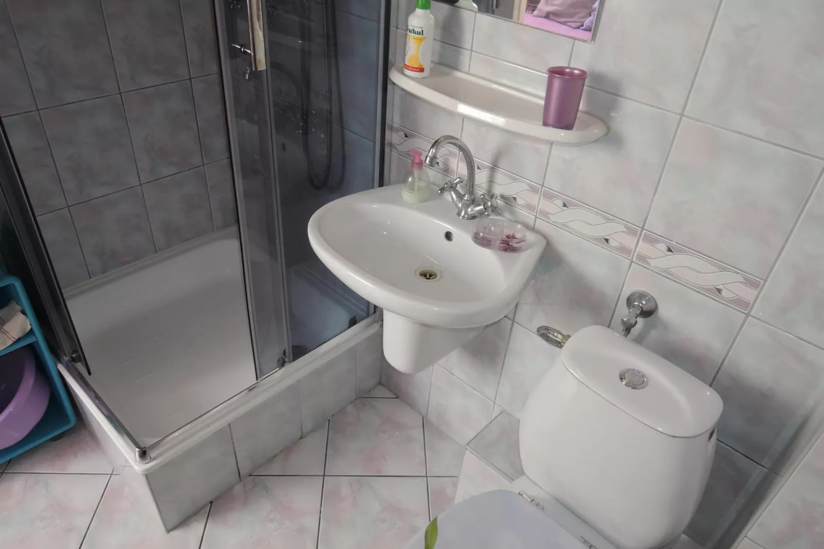 Dwójka fioletowa I piętro-Bathroom