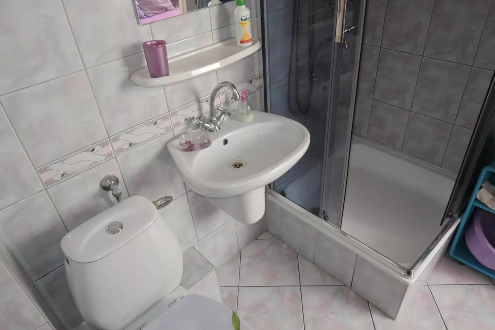 Dwójka fioletowa I piętro-Bathroom