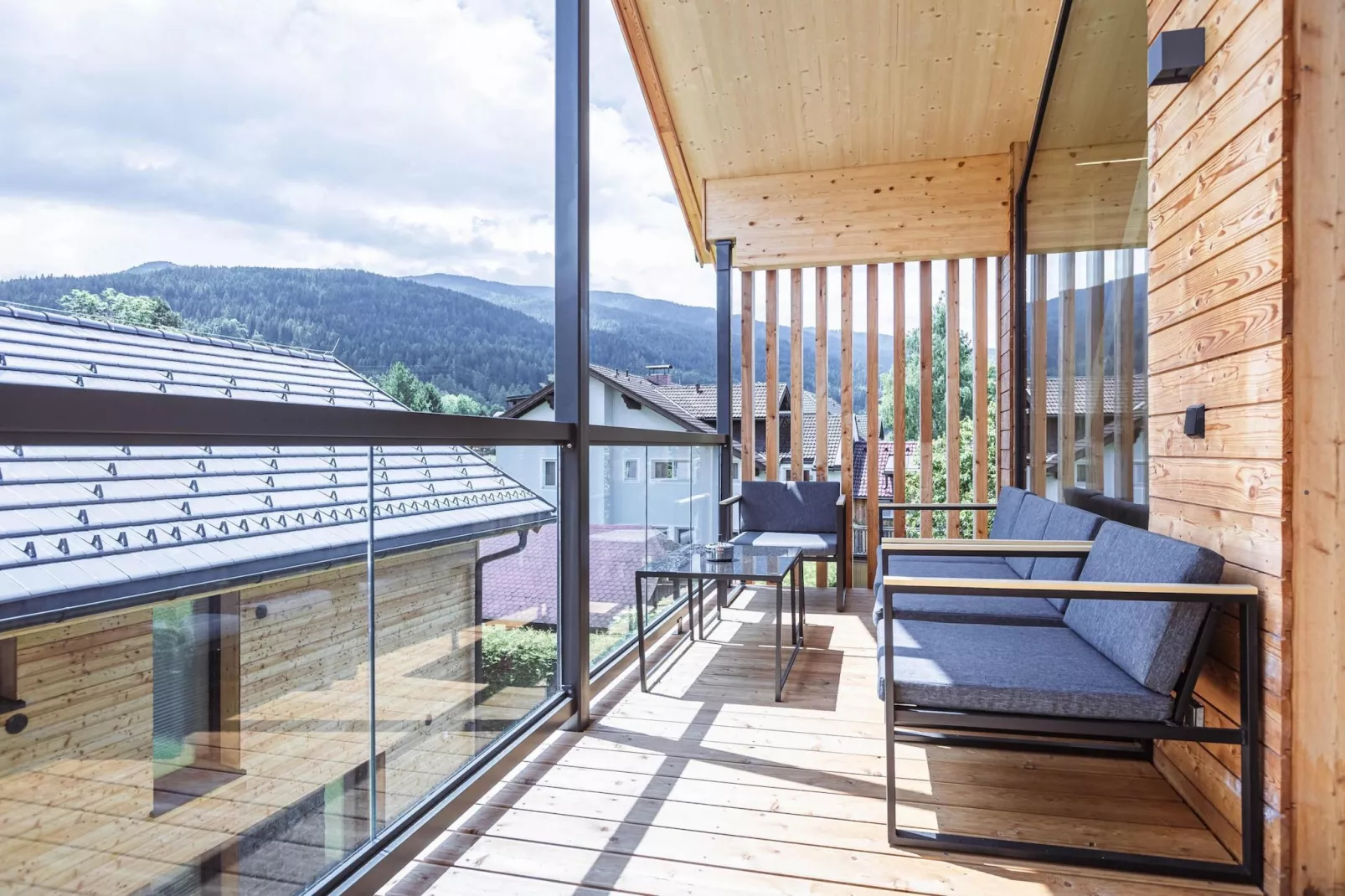 Kreischberg Pool Villen 4c-Terrace balcony