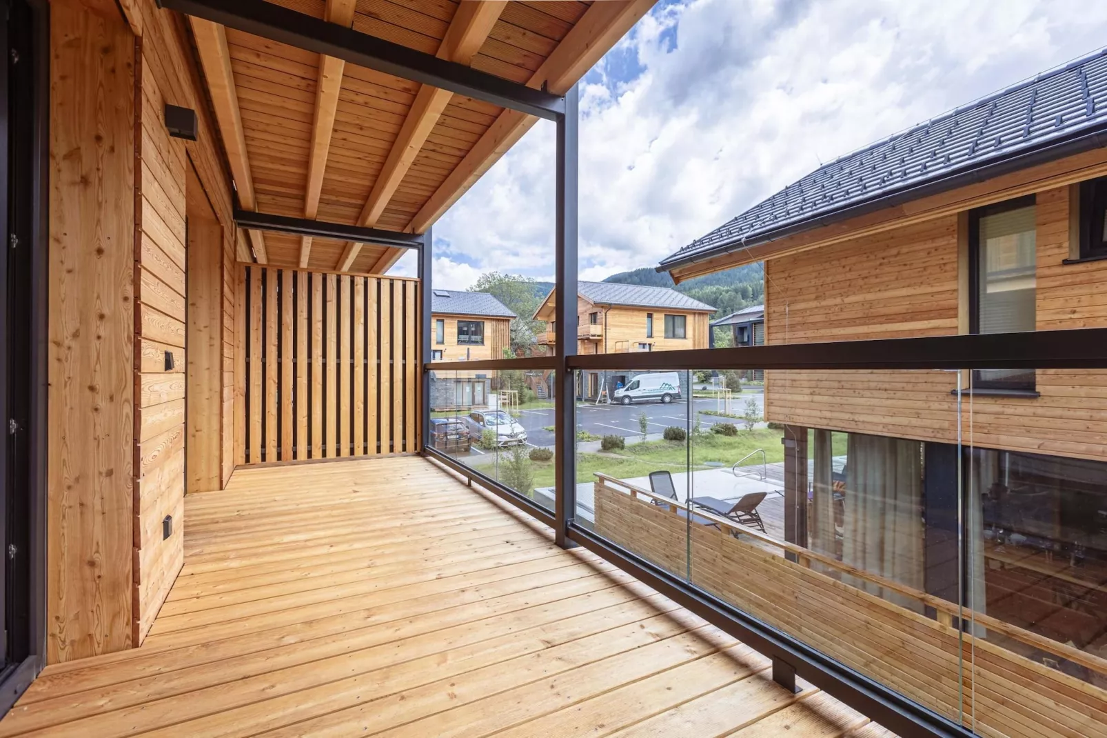 Kreischberg Pool Villen 4c-Terrace balcony