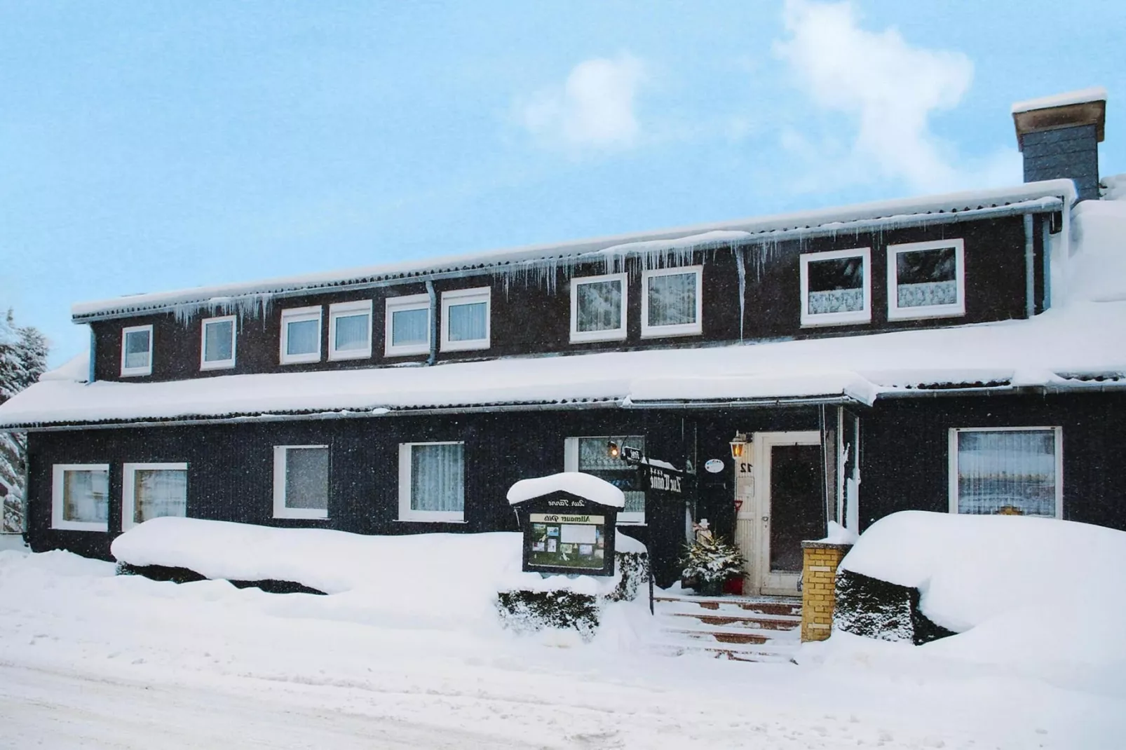 Hirschblick/Wohnung 6 4 Pers-Exterior winter