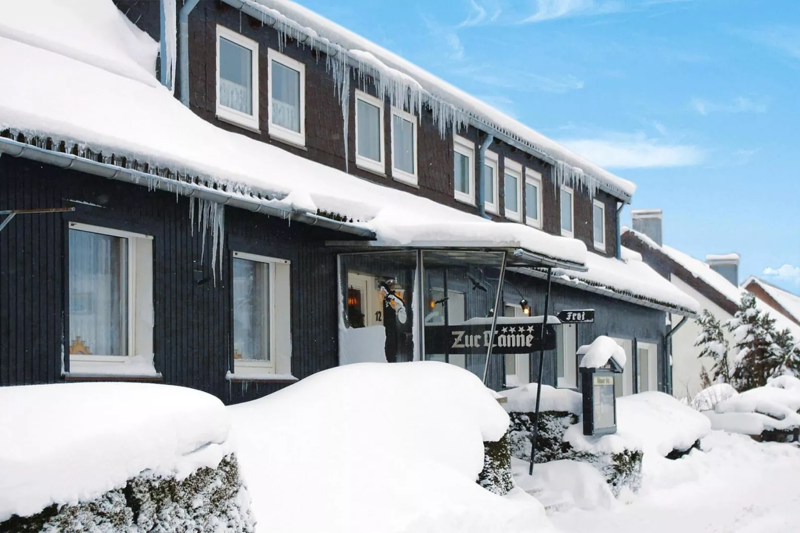 Hirschblick/Wohnung 6 4 Pers-Exterior winter