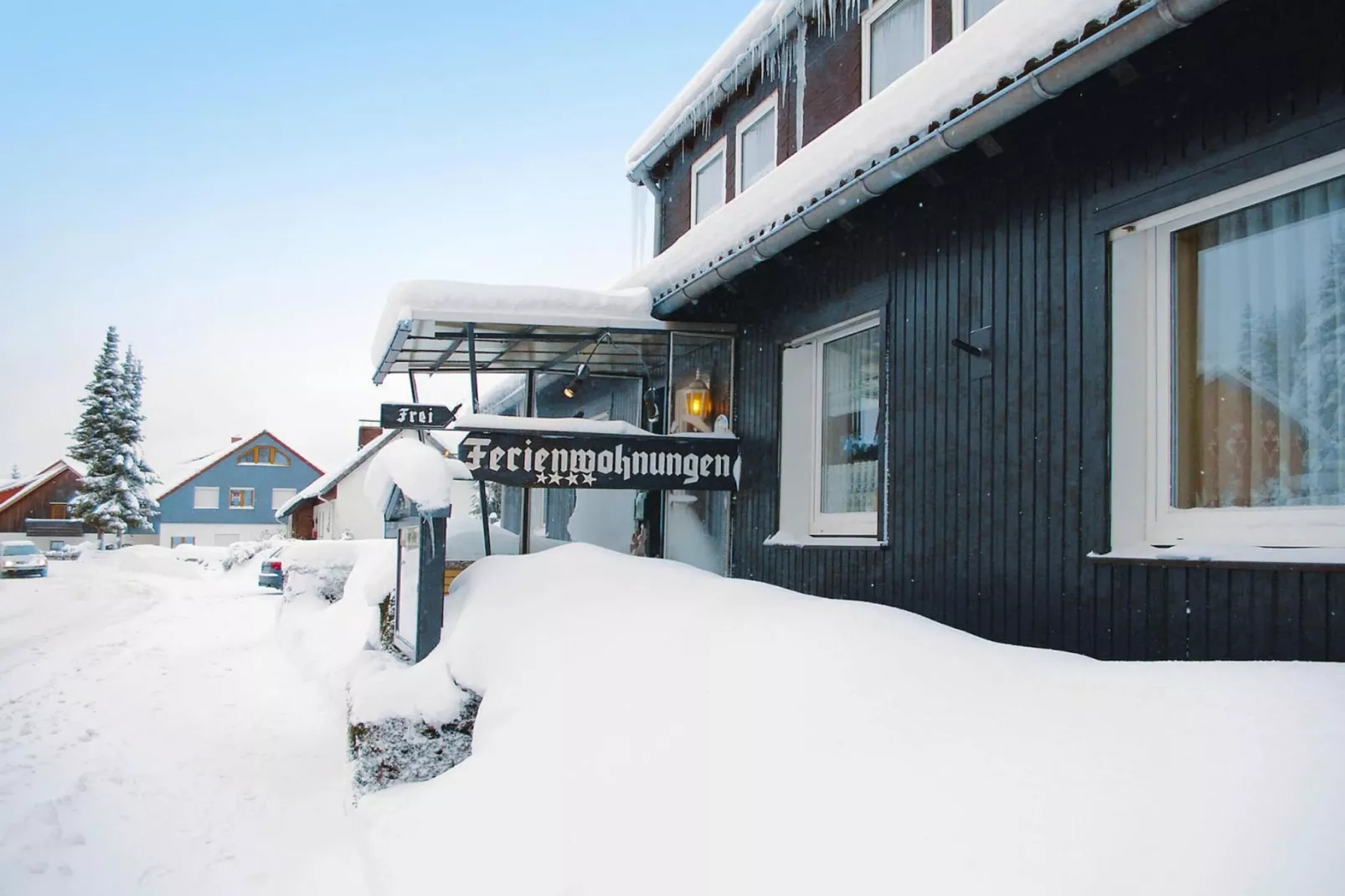 Hirschblick/Wohnung 6 4 Pers-Exterior winter