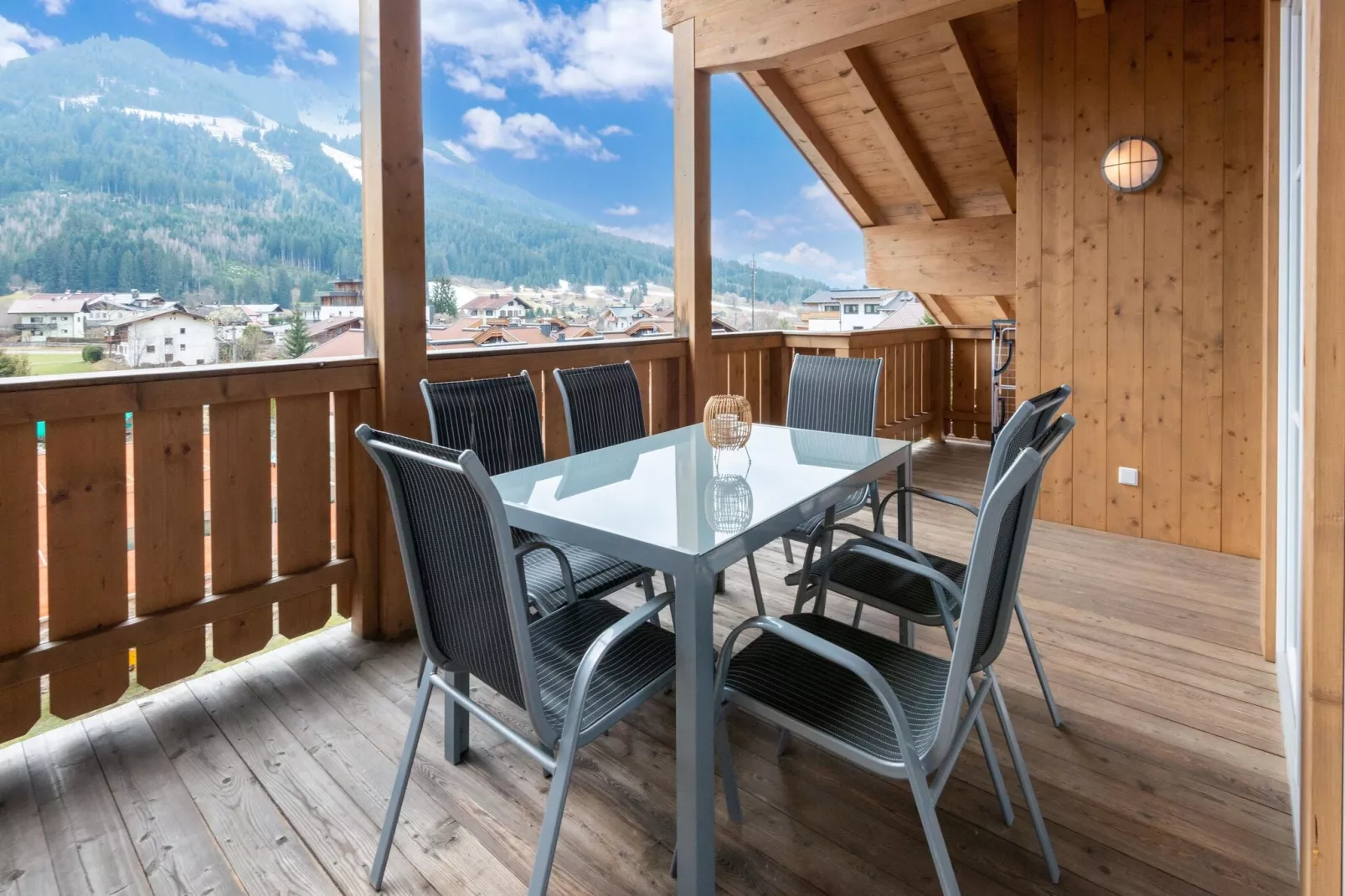 Residenz Edelalm - Penthouse-Terrace balcony