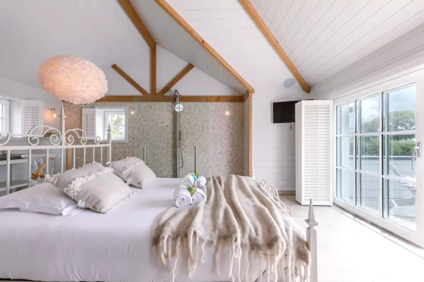 Het Witte Strandhuis-Bedroom