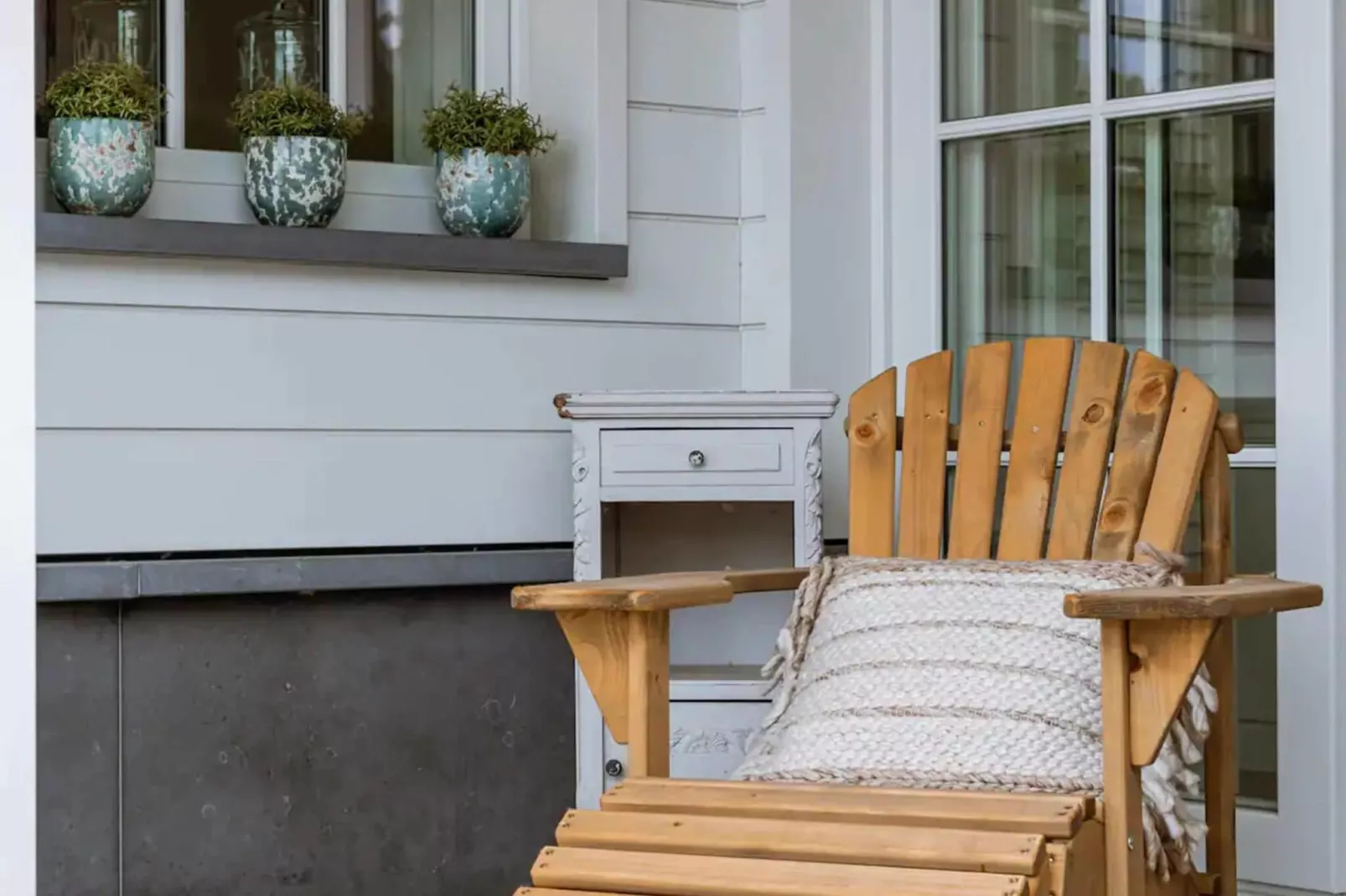 Het Witte Strandhuis-Terrace balcony