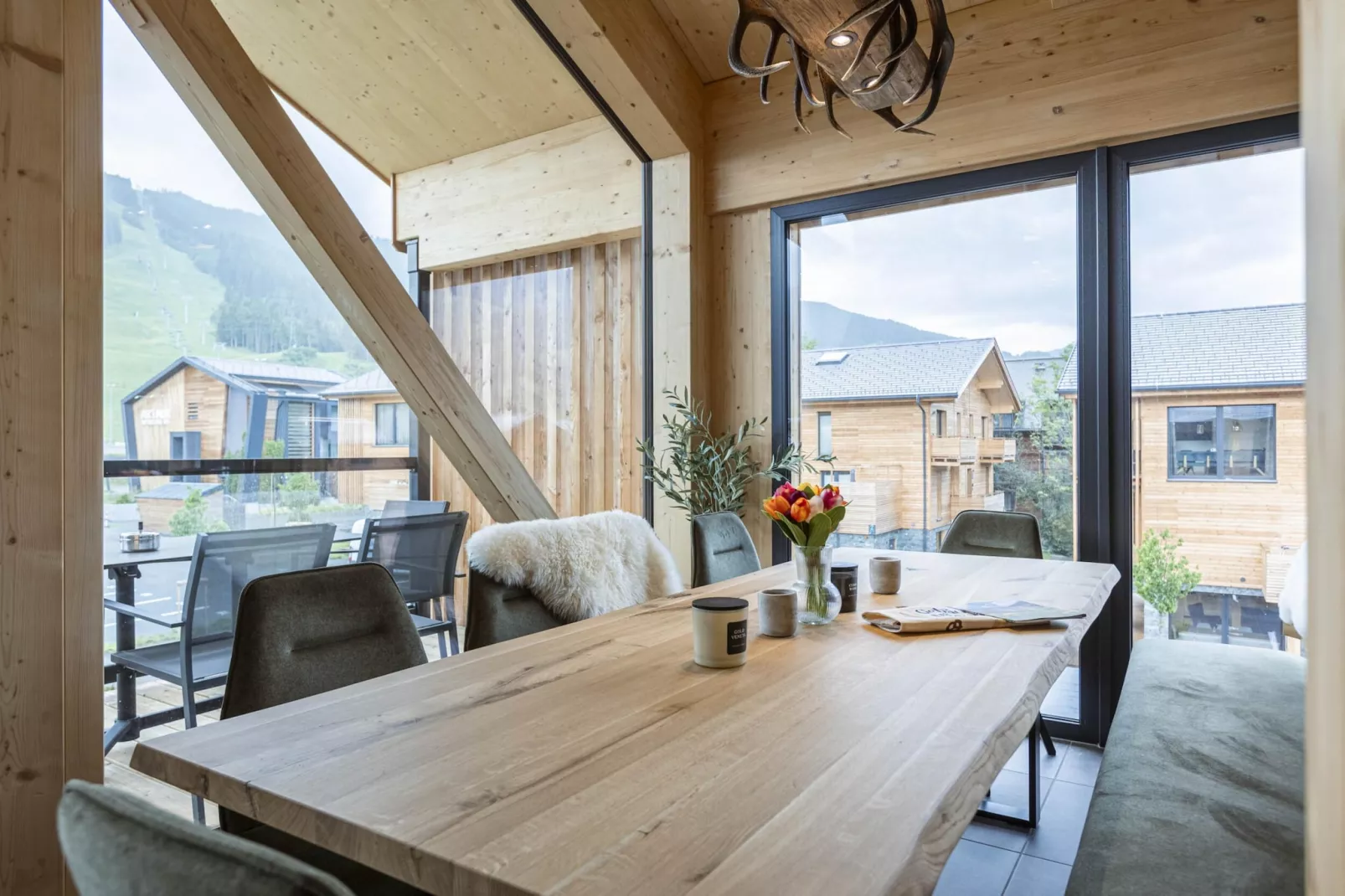 Kreischberg Pool Villen 4b-Dining room