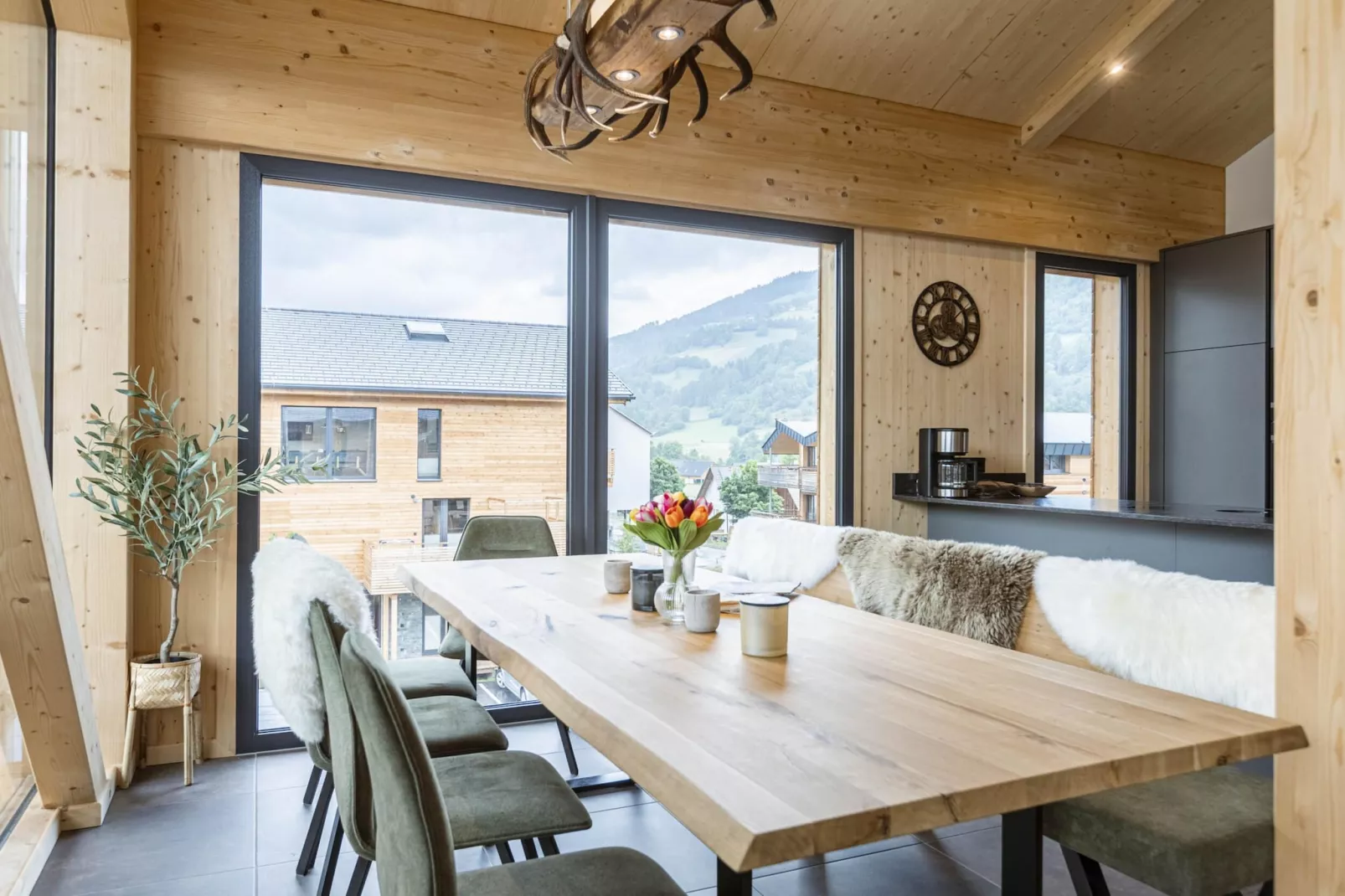 Kreischberg Pool Villen 4b-Dining room