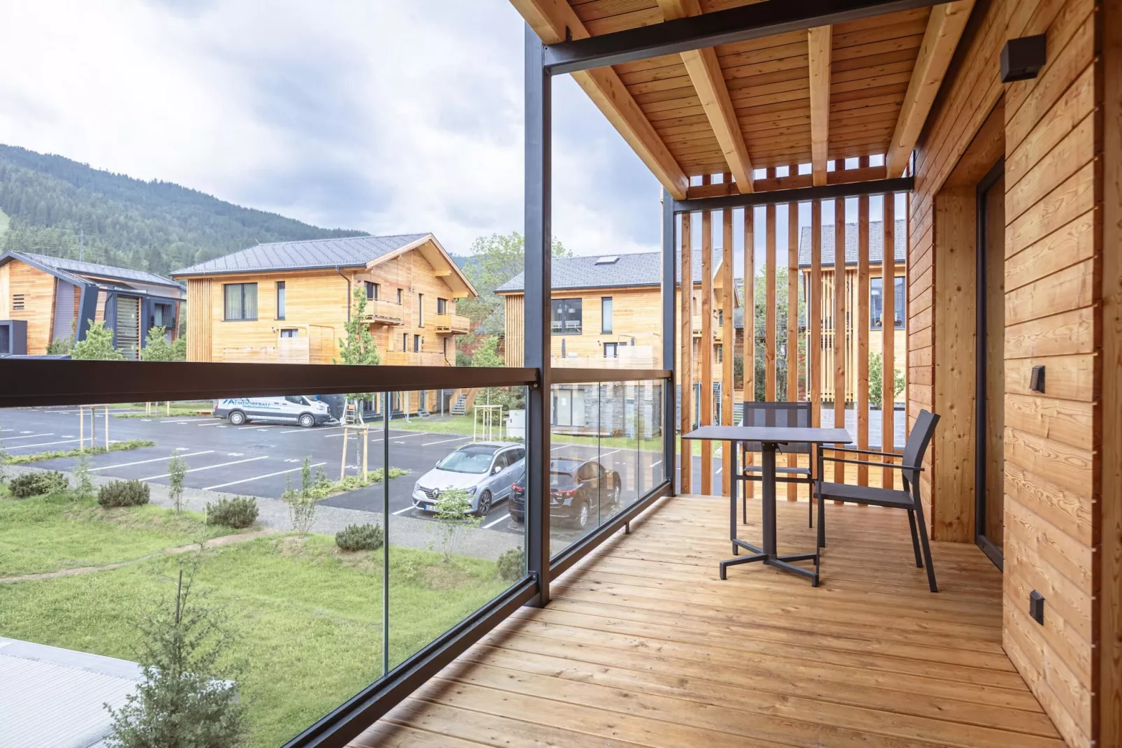 Kreischberg Pool Villen 4b-Terrace balcony