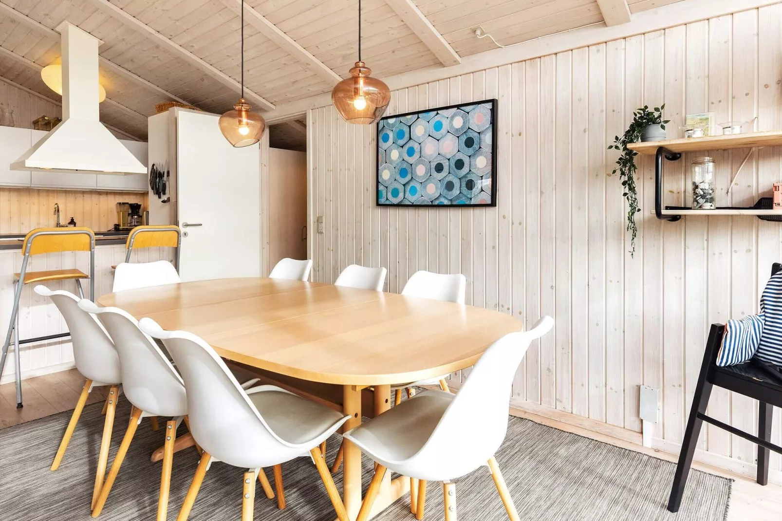8 Personen Ferienhaus in Væggerløse-Innenbereich