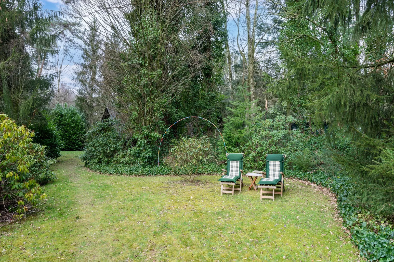 Casa Verde-Jardin en hiver